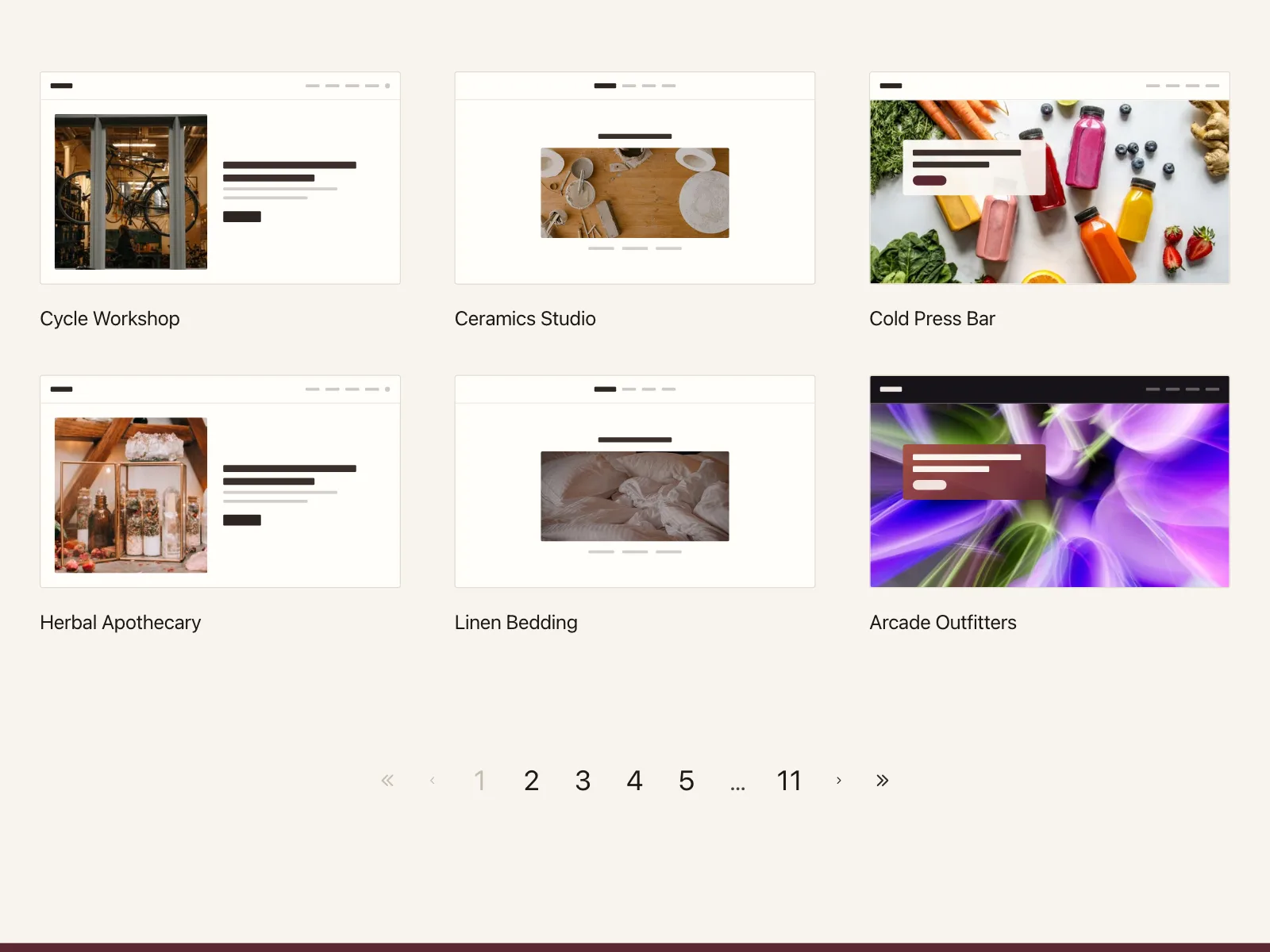 Pagination