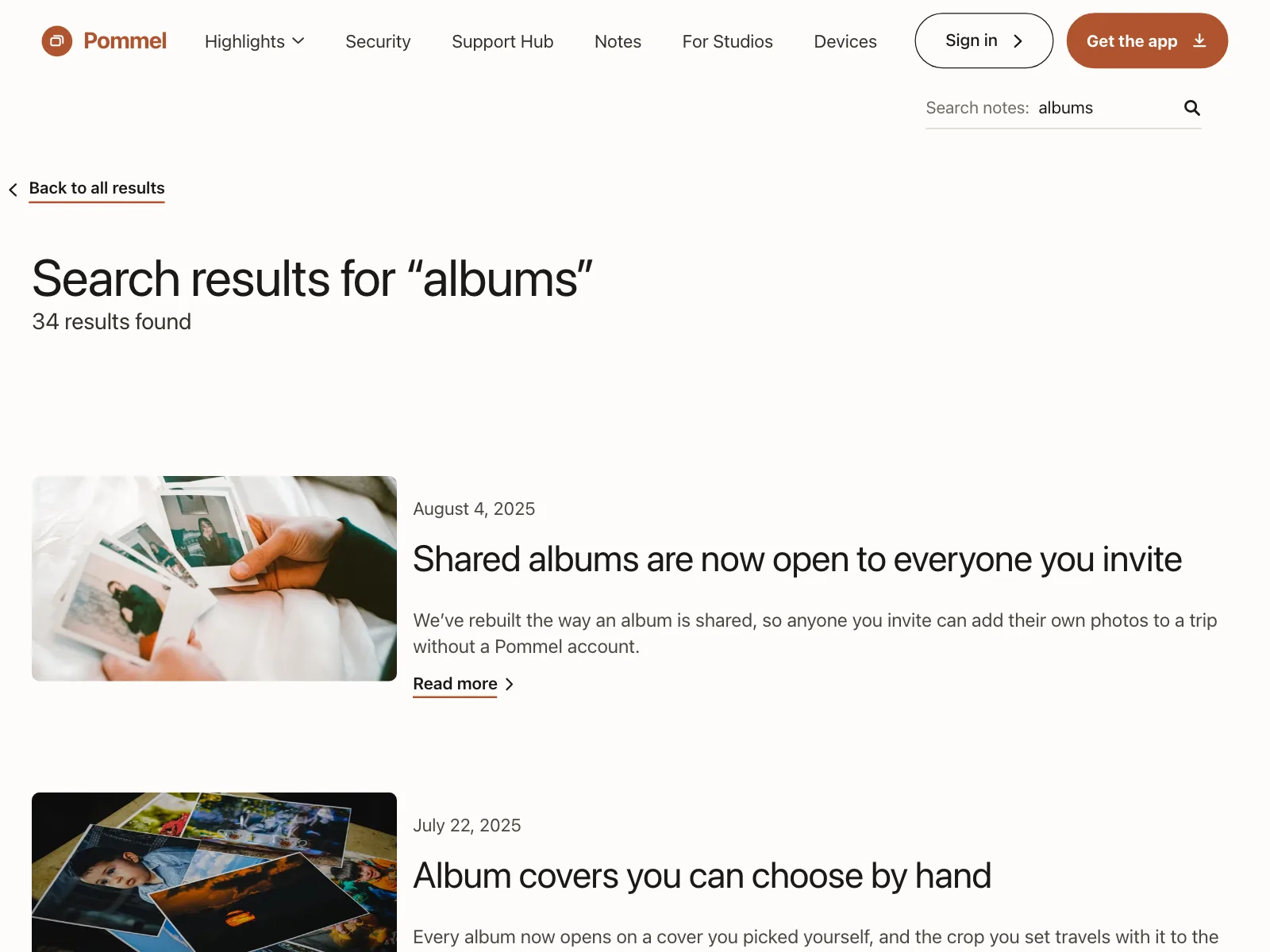 Pagination