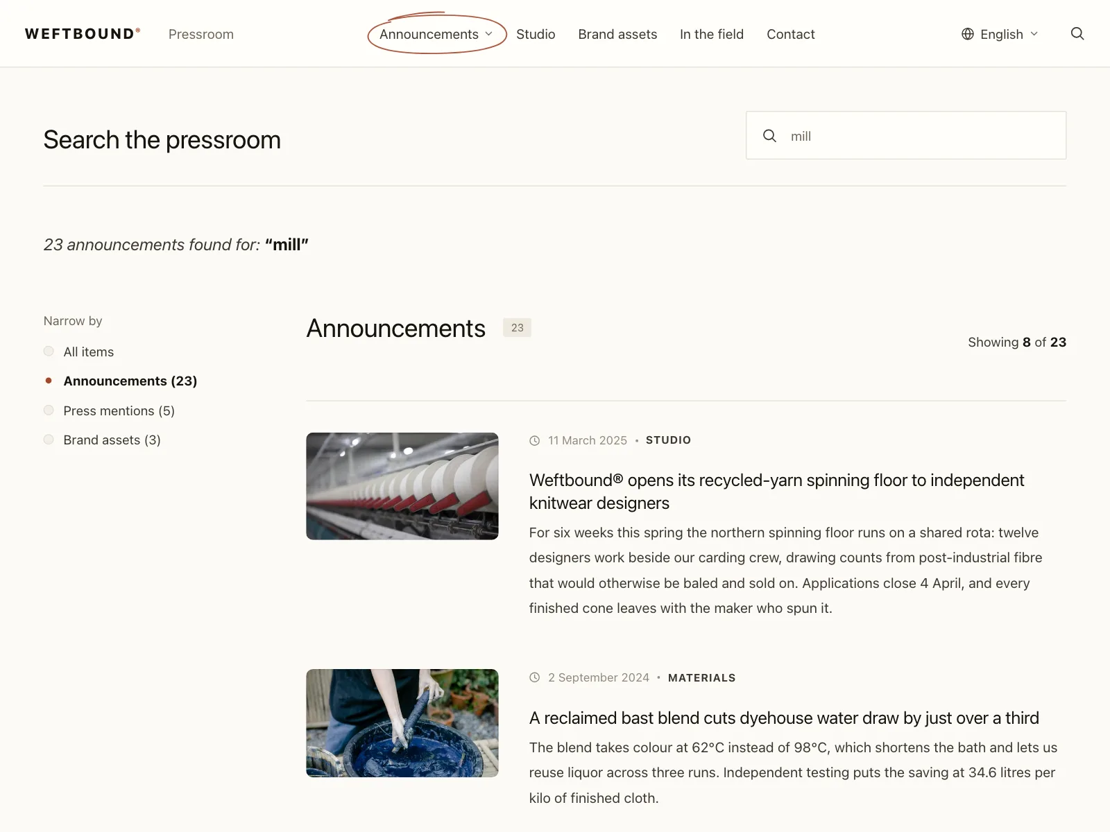 Pagination