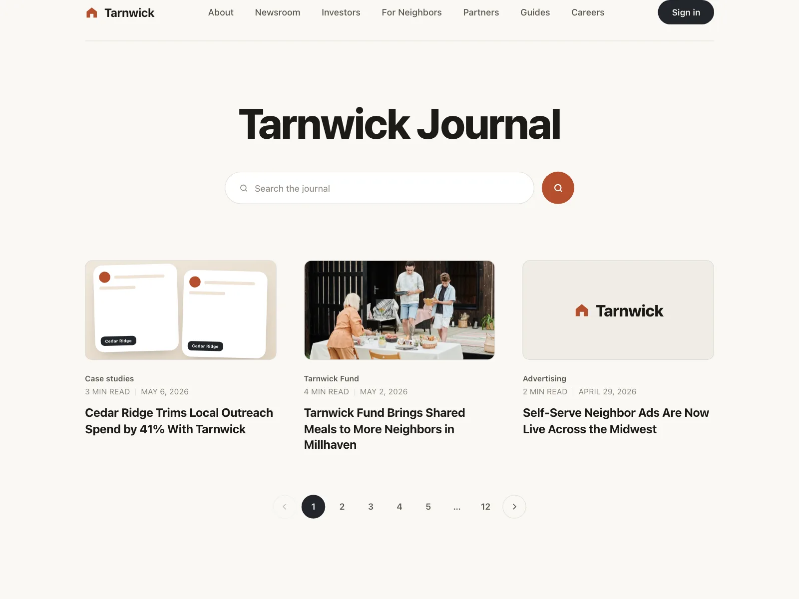 Pagination