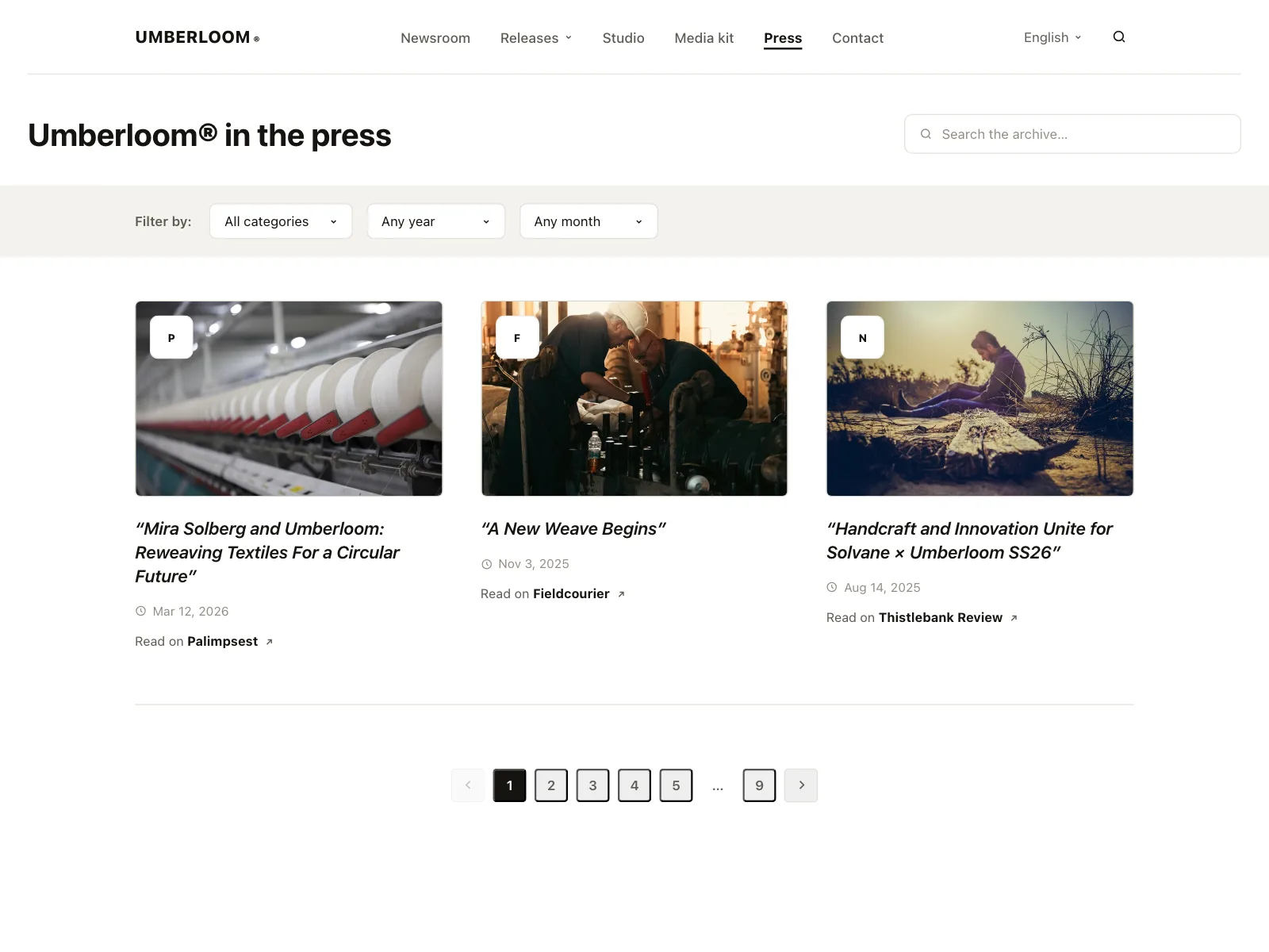 Pagination