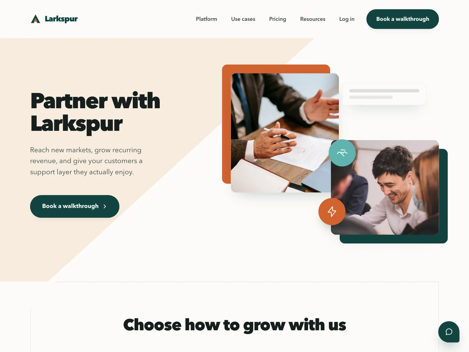 Partners page