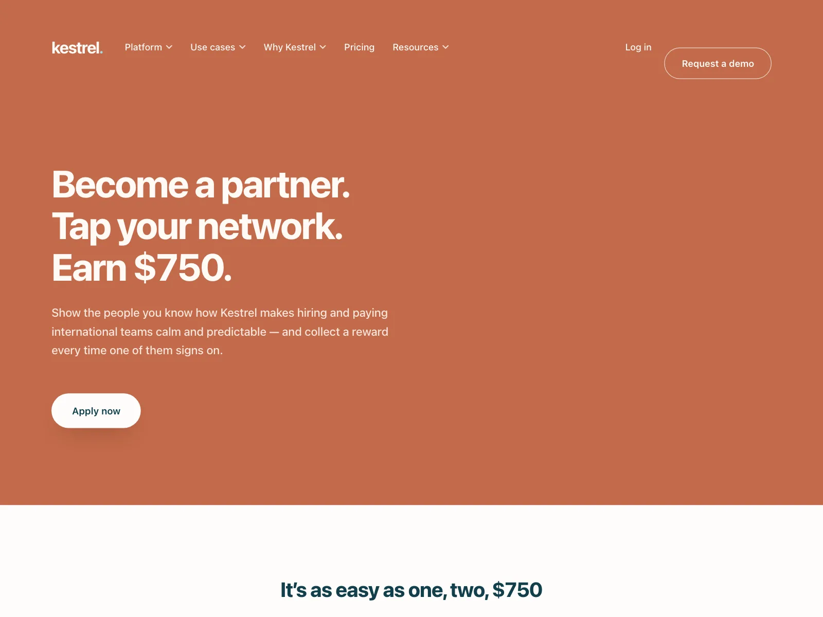 Partners page