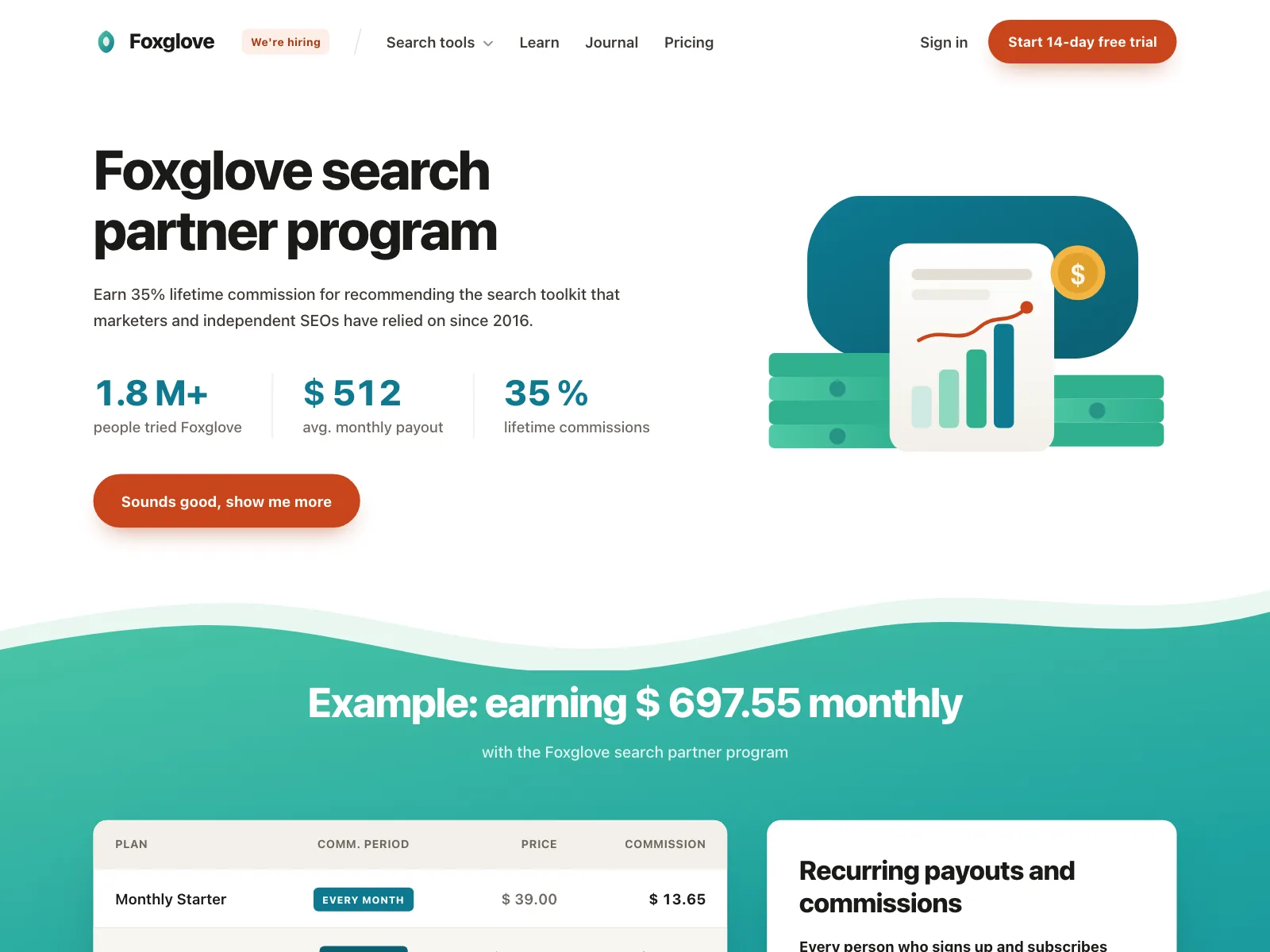 Partners page