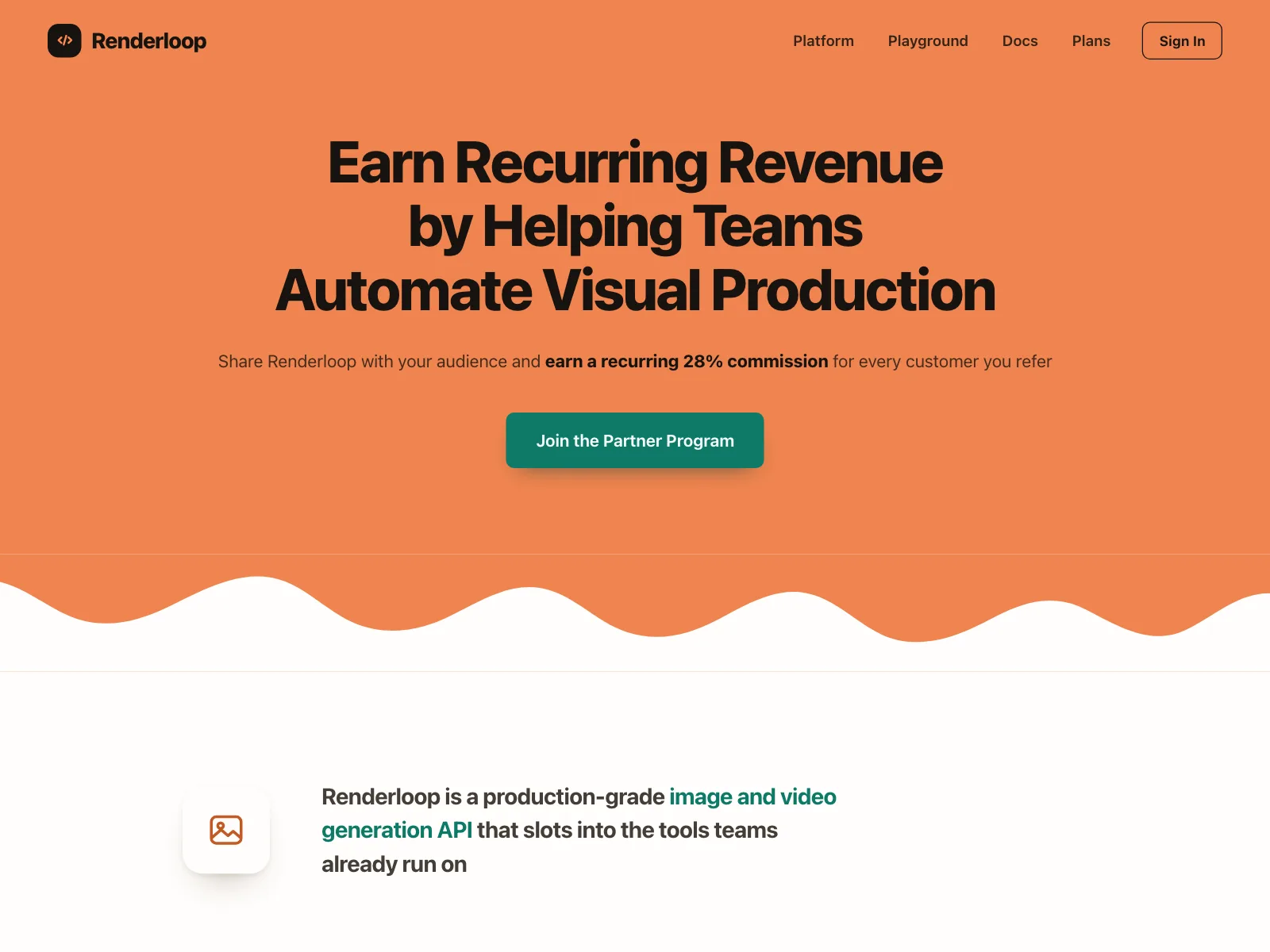 Partners page