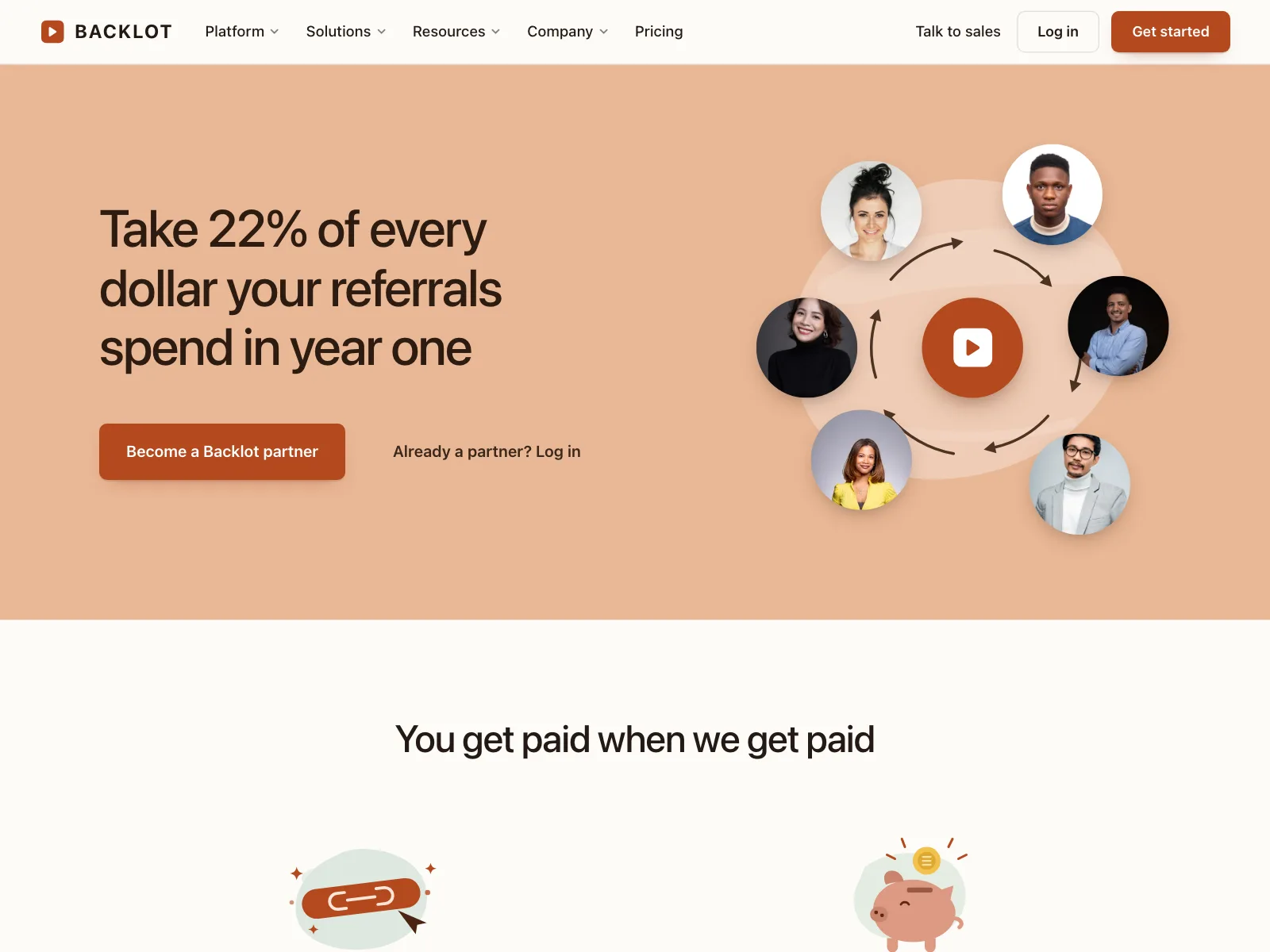 Partners page