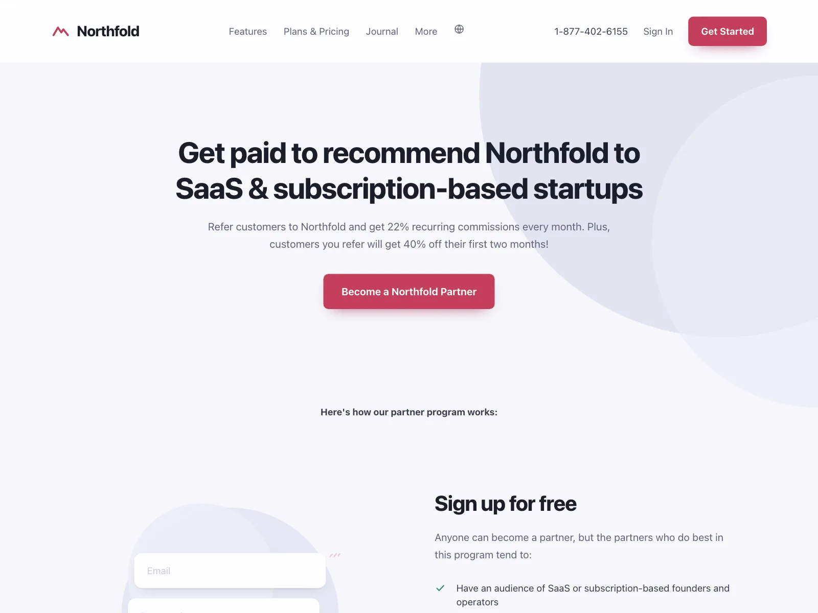 Partners page