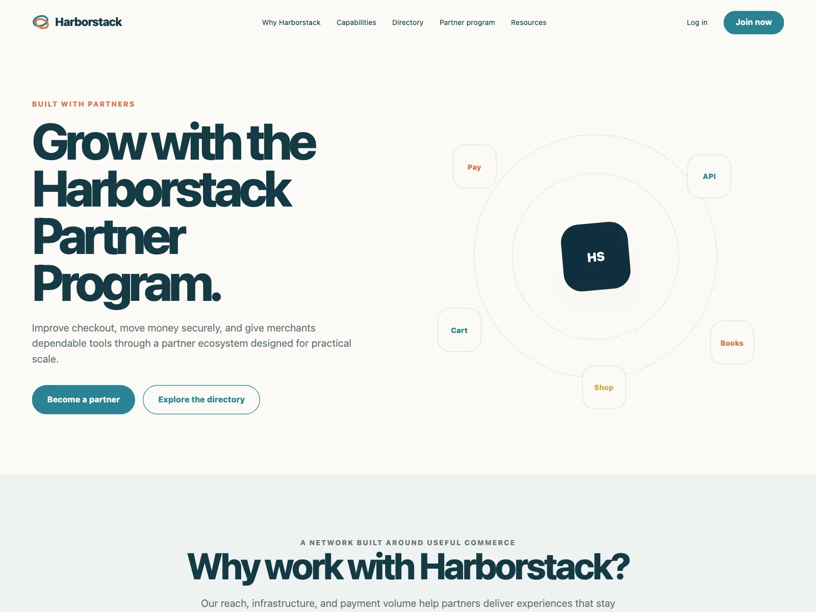 Partners page