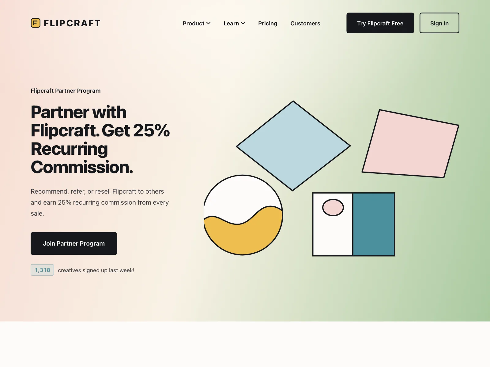 Partners page