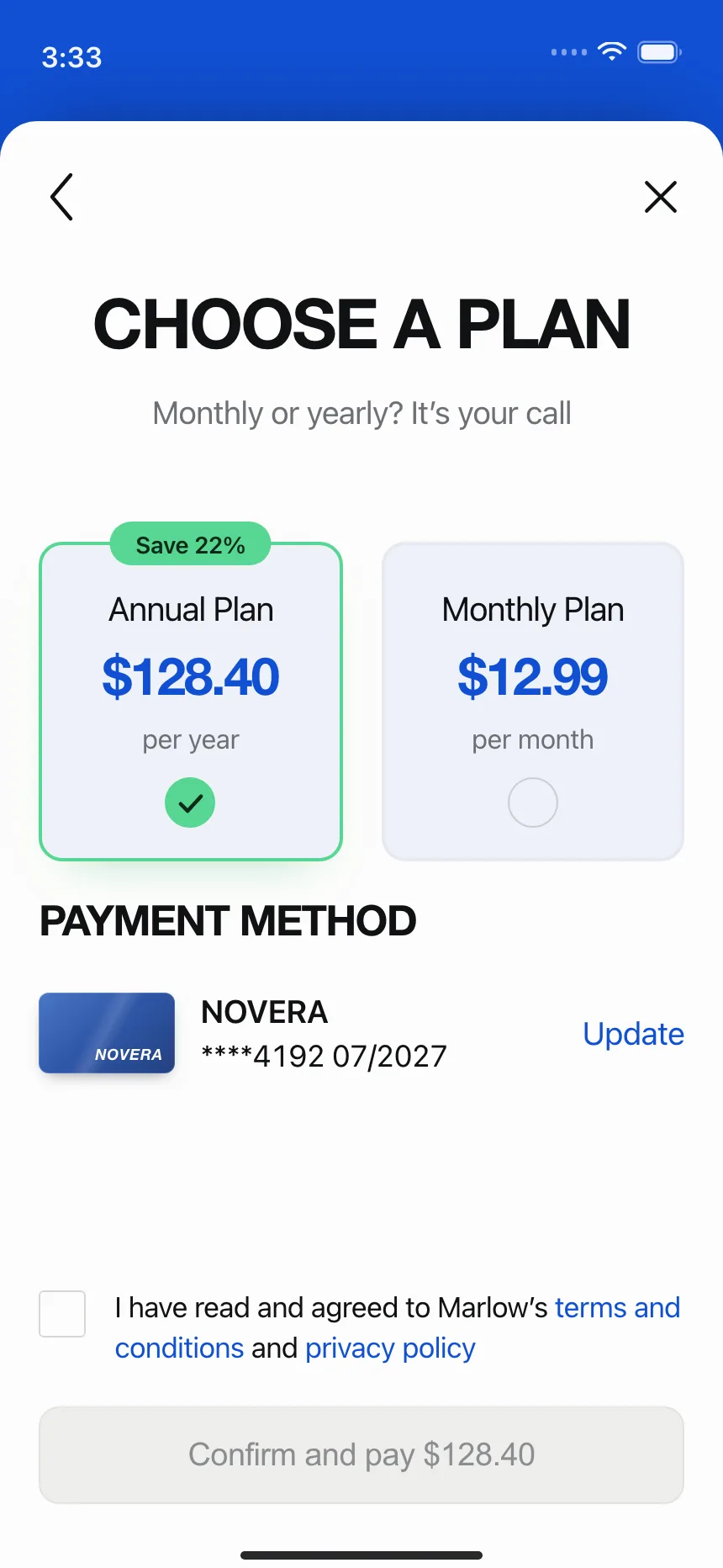 Payment Method