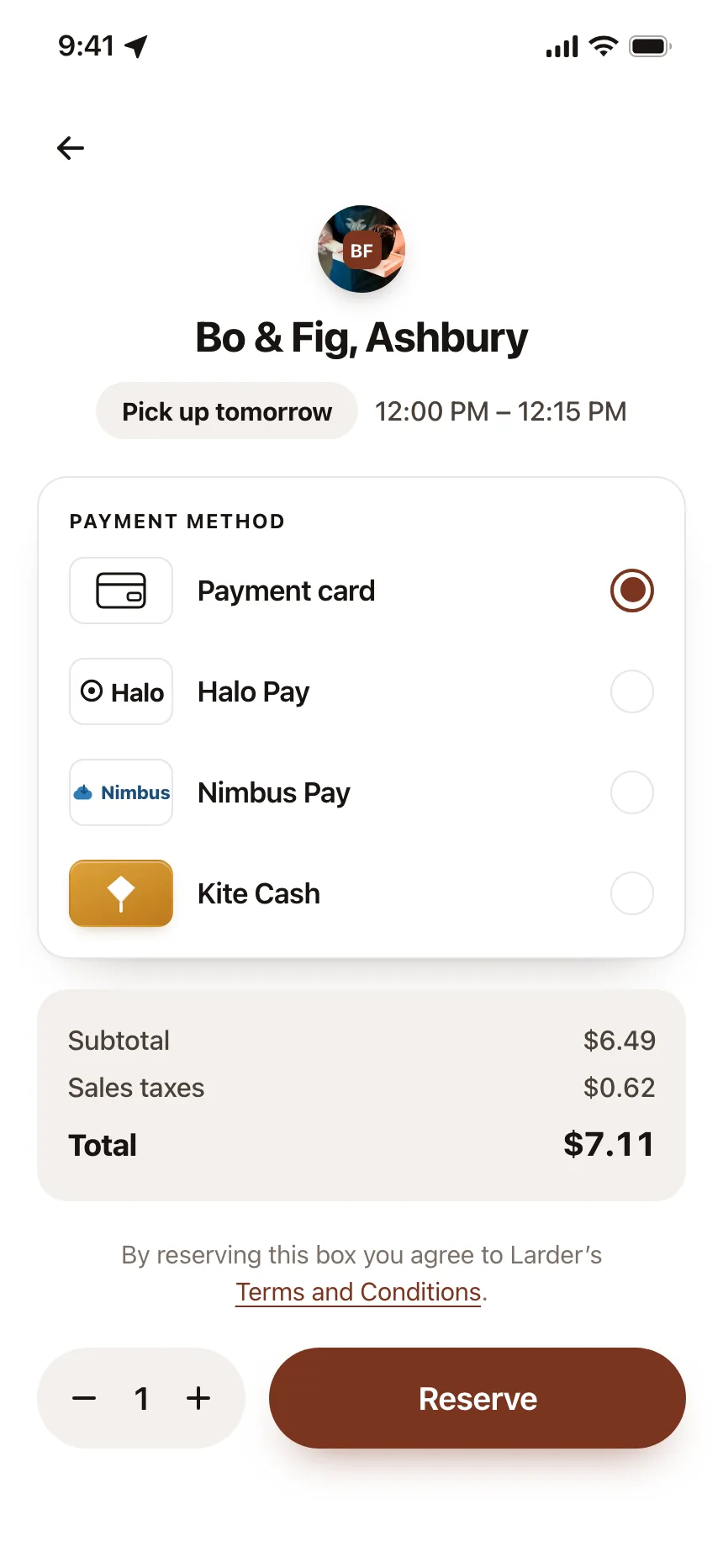 Payment Method
