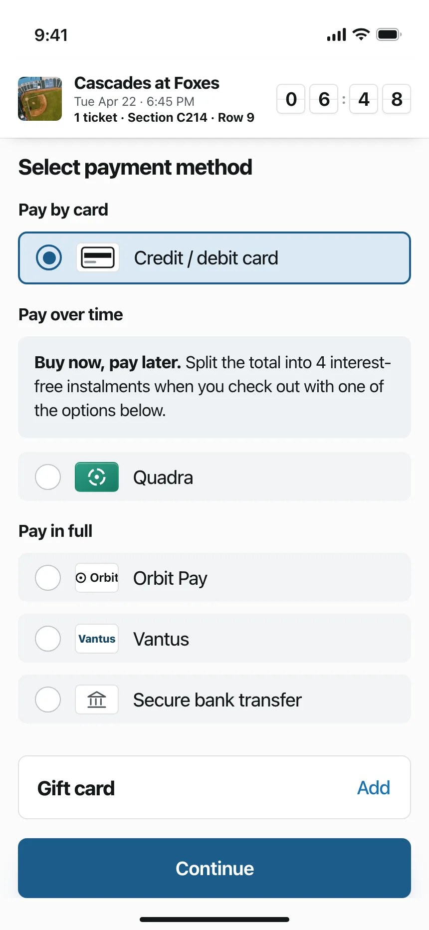 Payment Method