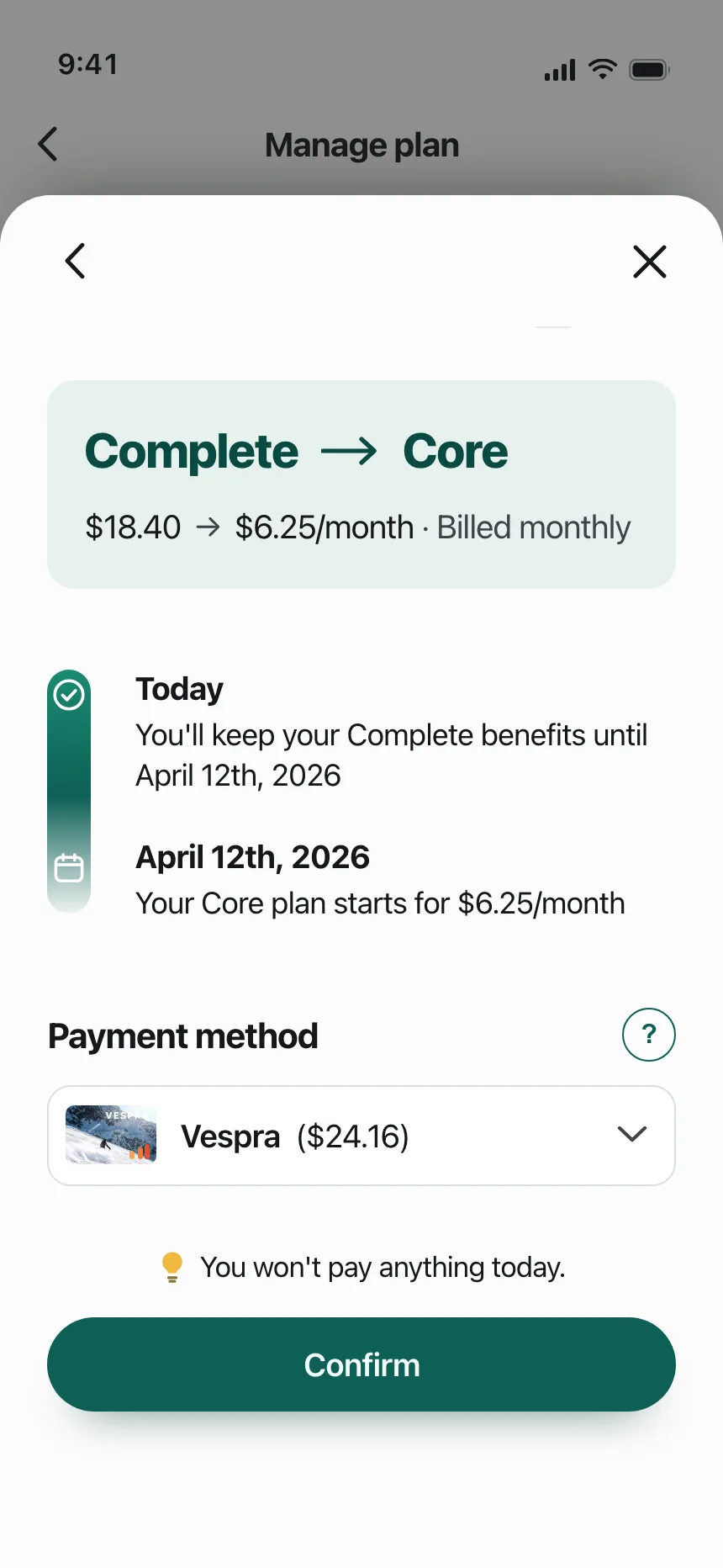 Payment Method