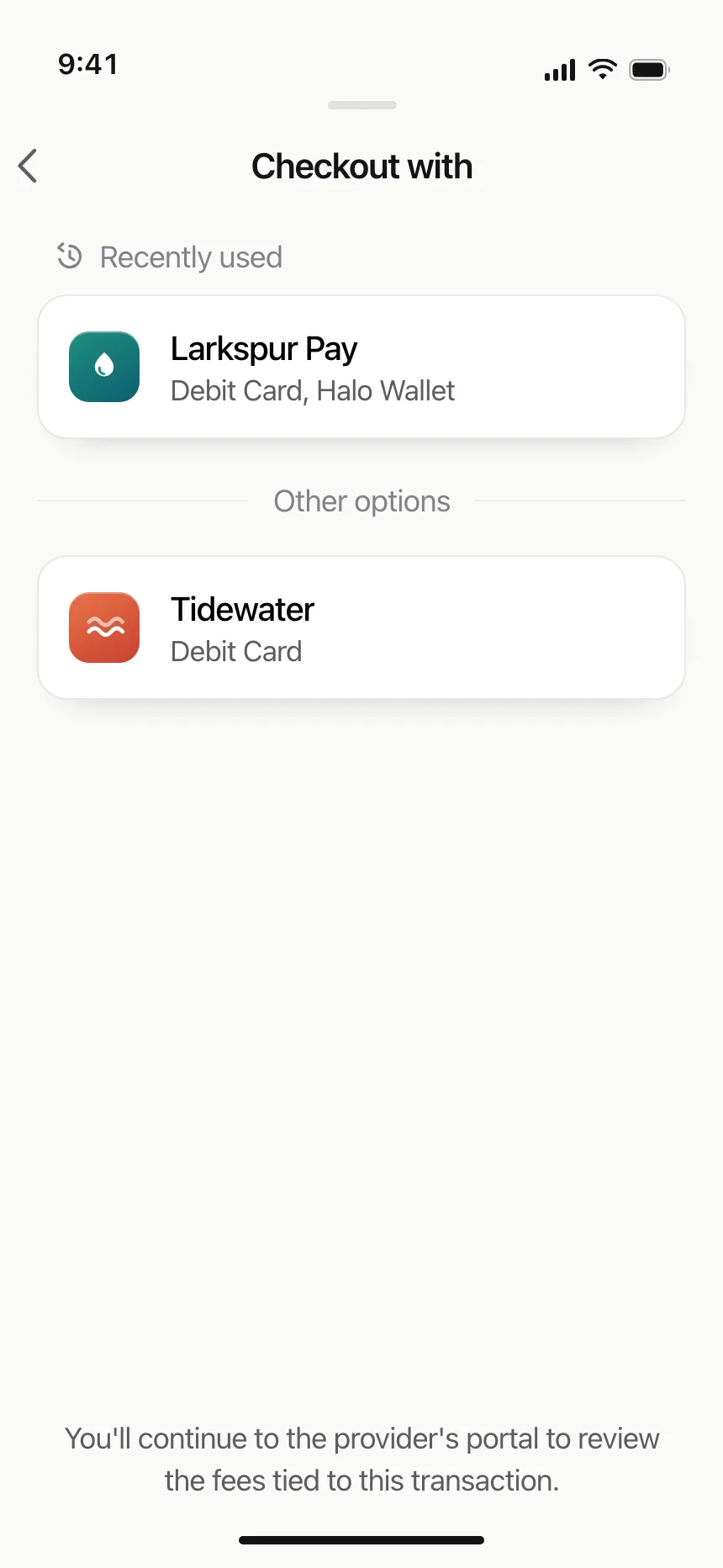 Payment Method