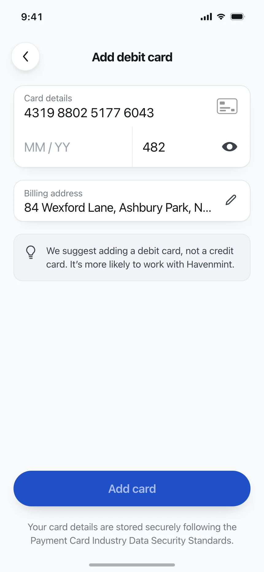 Payment Method