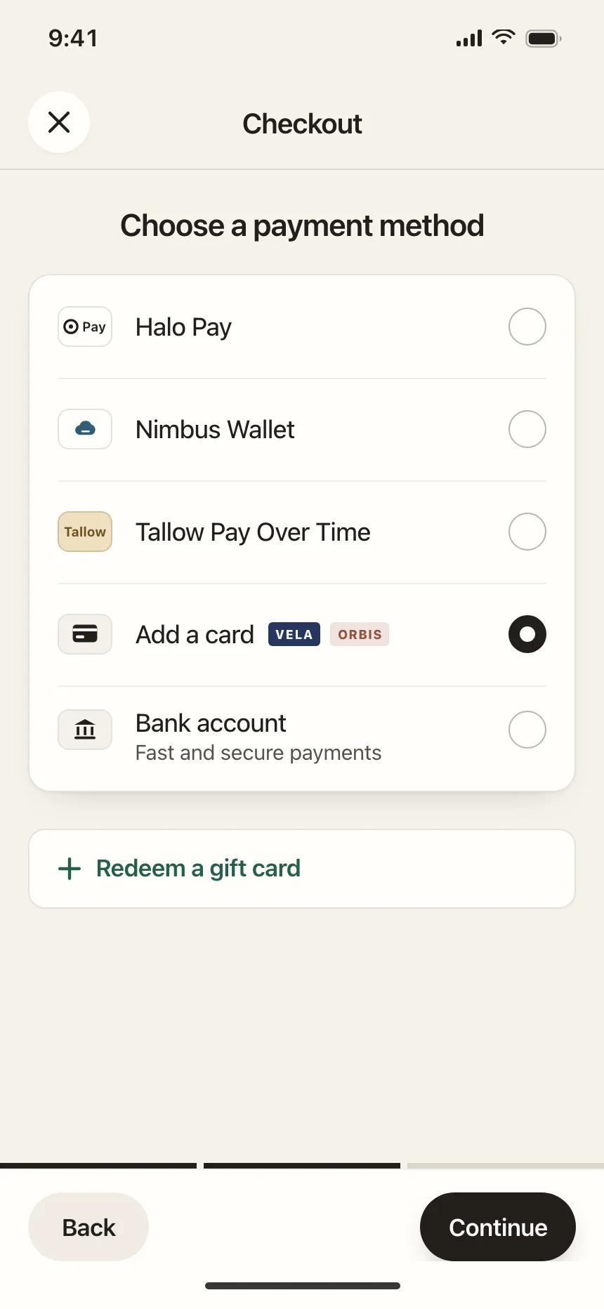 Payment Method