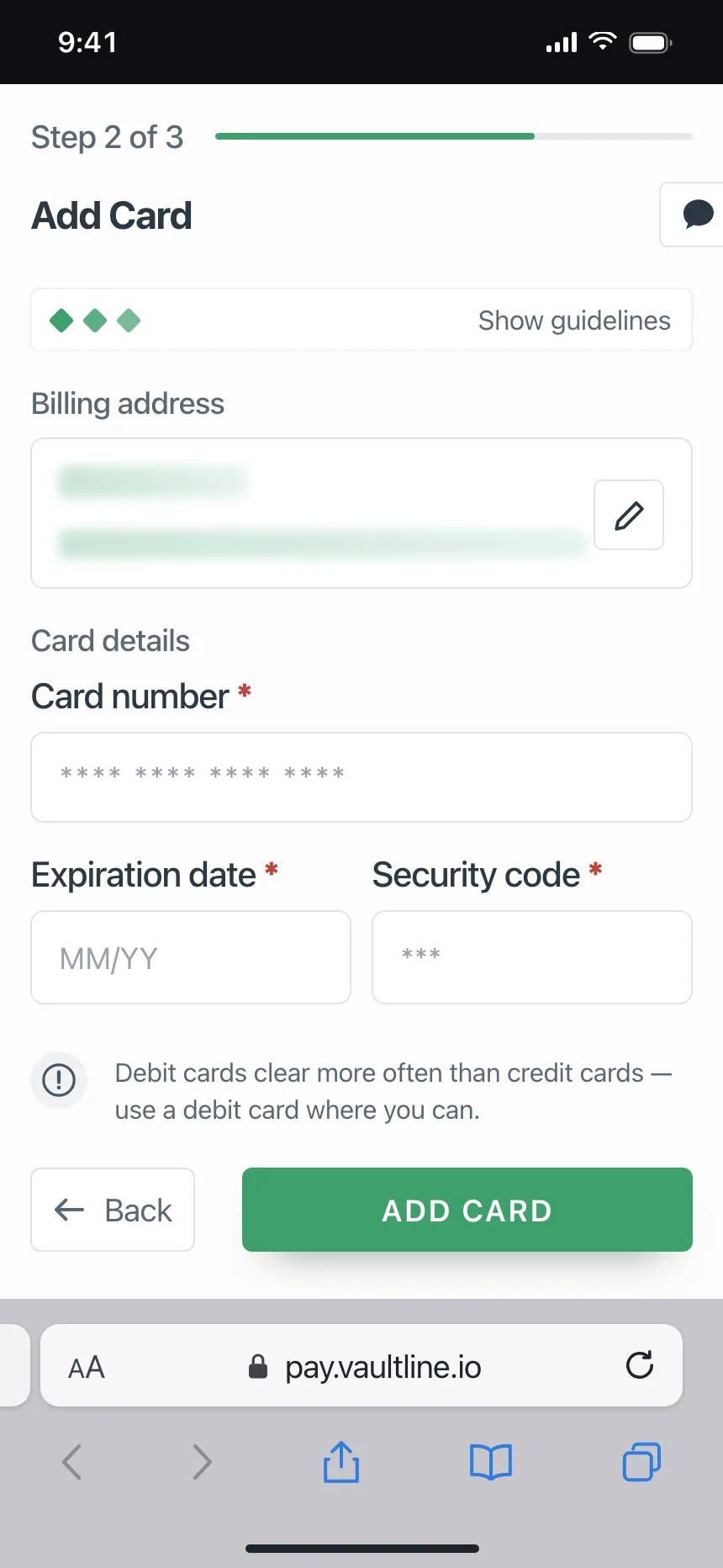 Payment Method