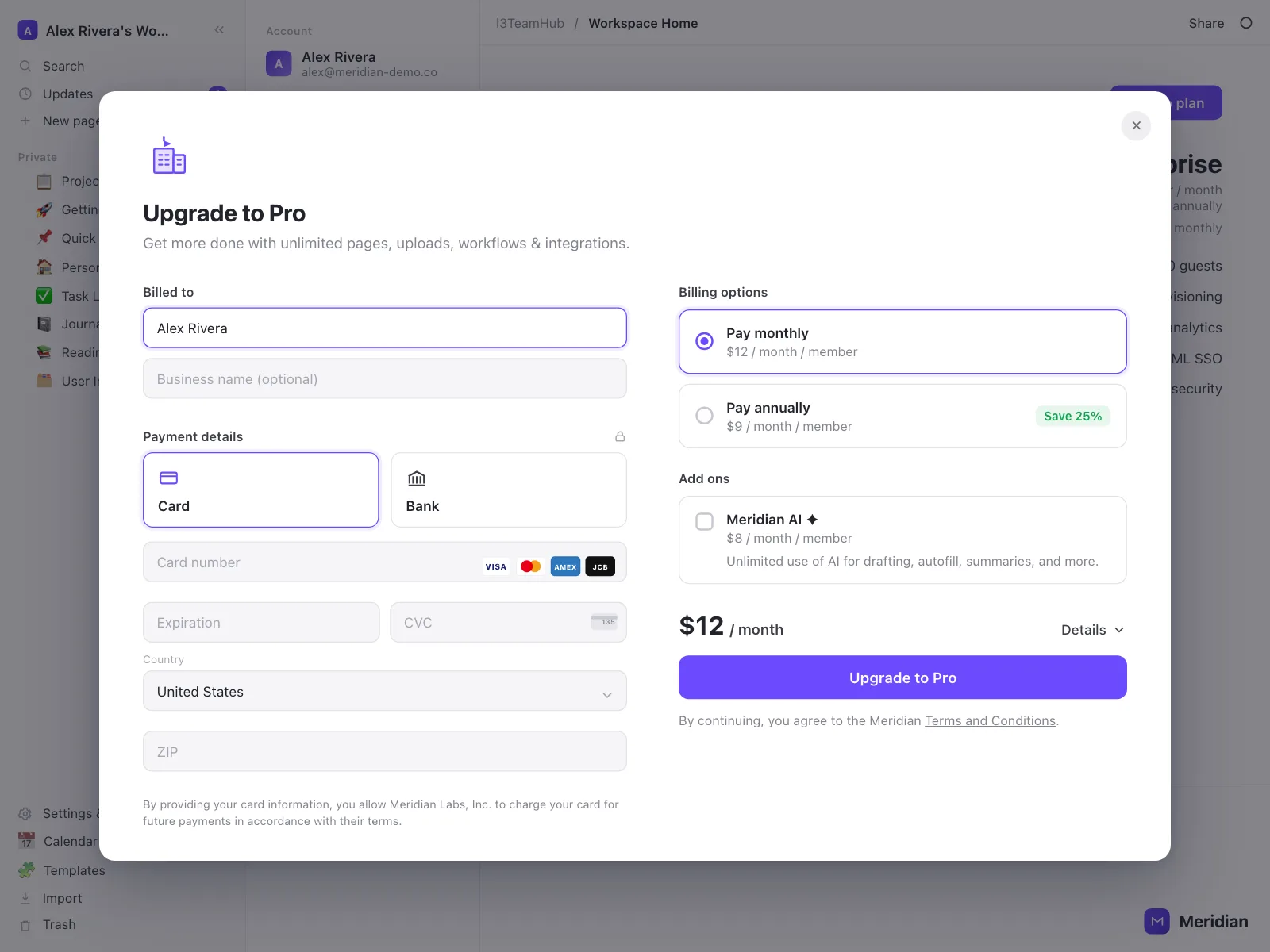 Payment Method