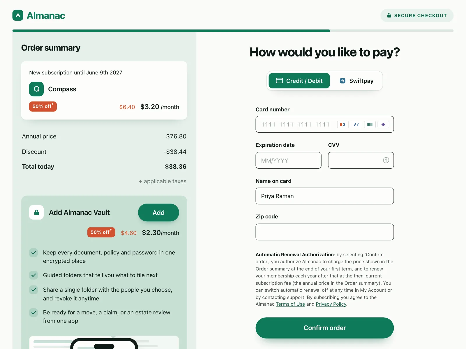 Payment Method