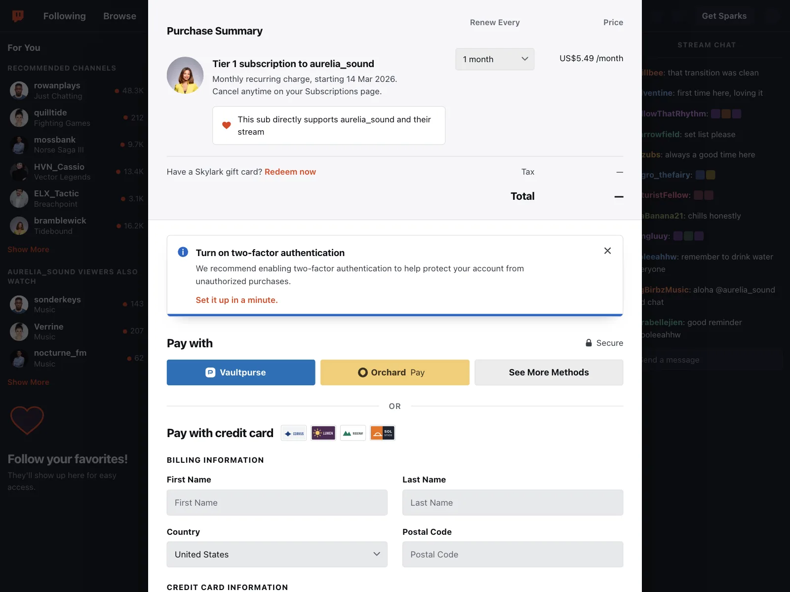 Payment Method