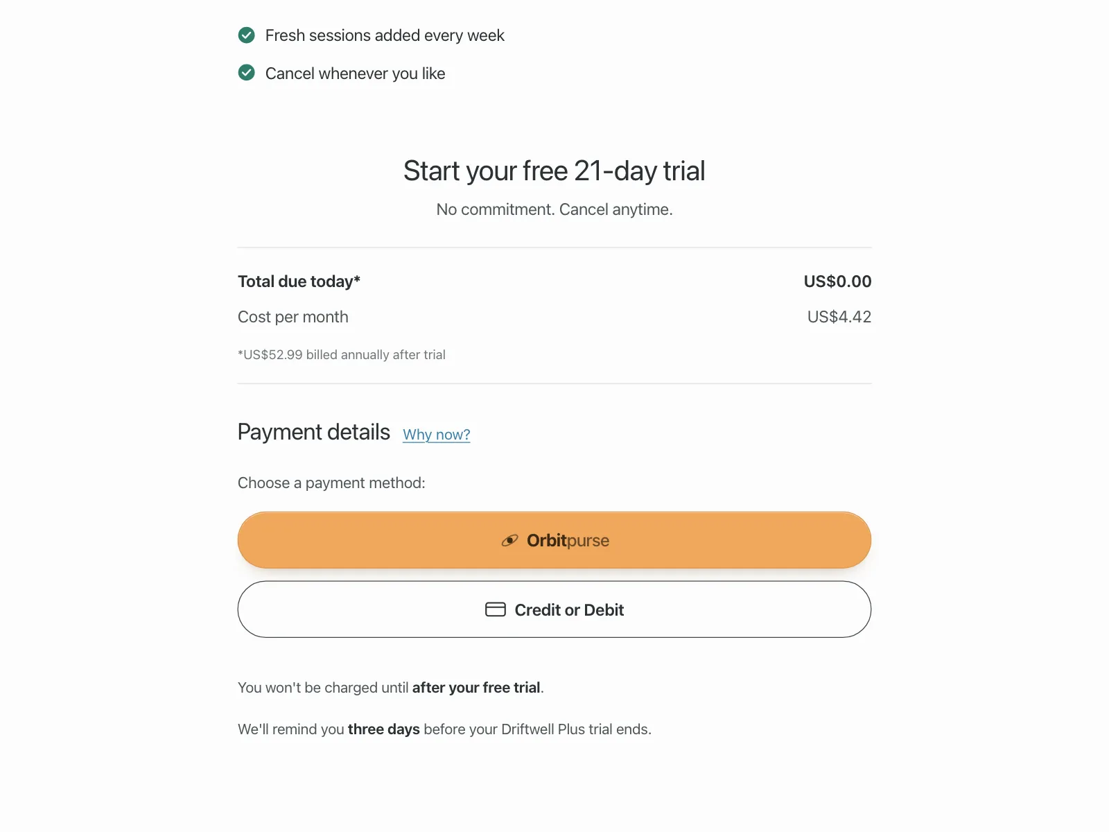 Payment Method