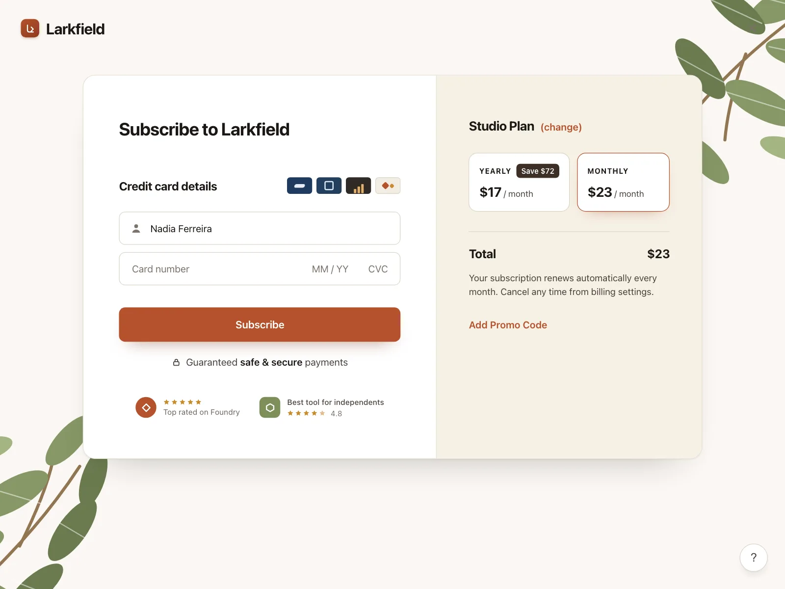 Payment Method