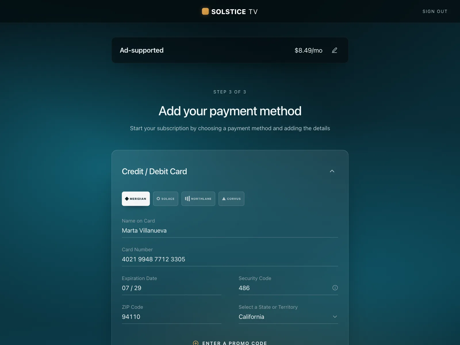 Payment Method