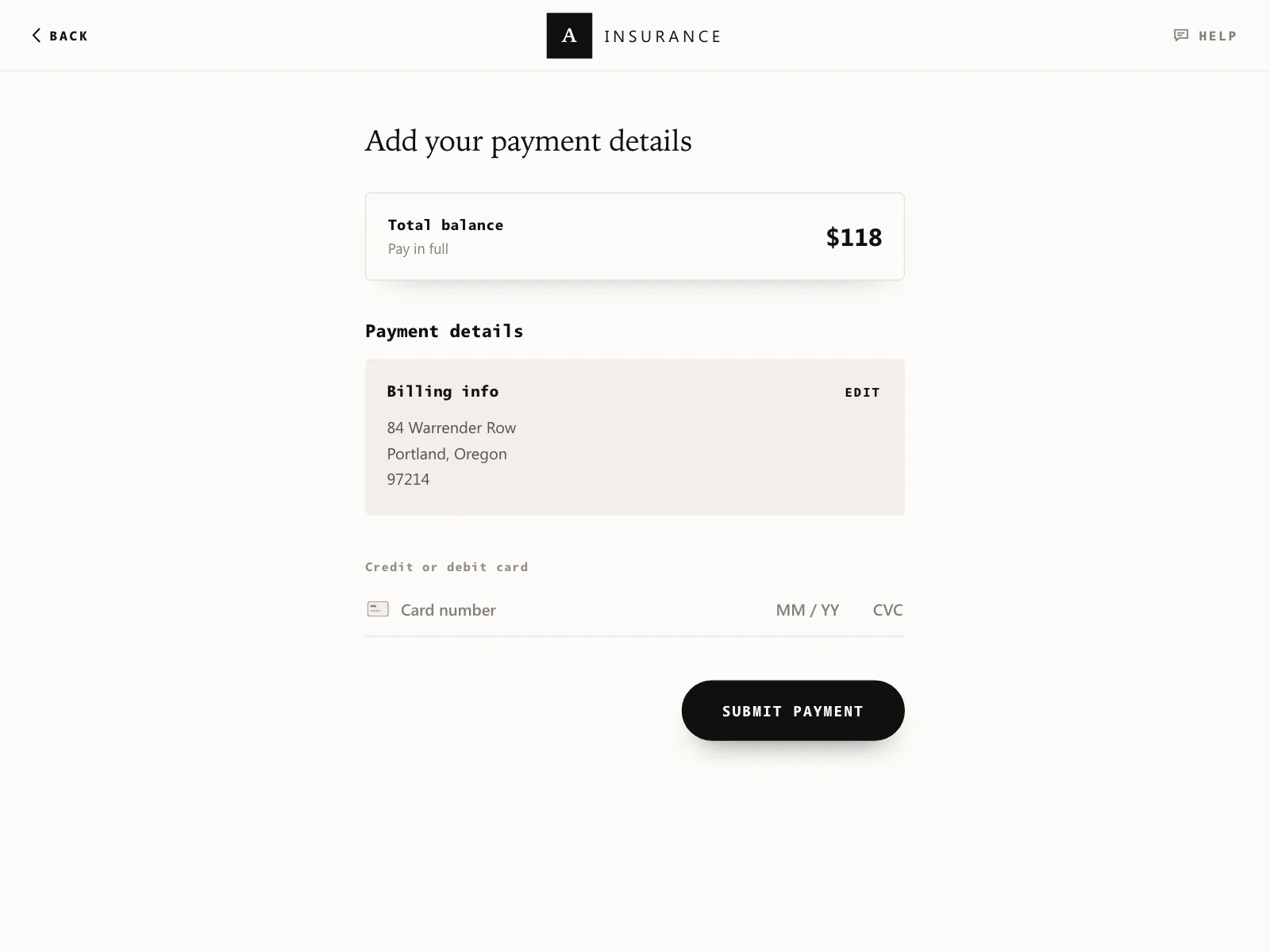 Payment Method
