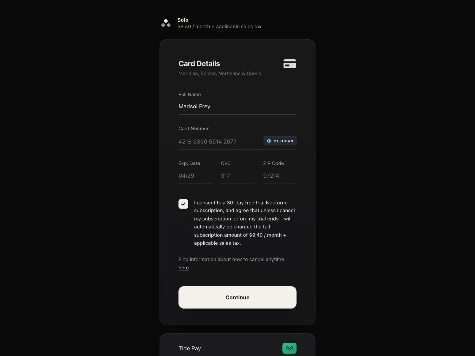 Payment Method