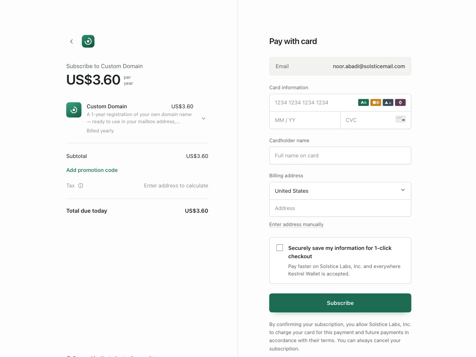 Payment Method