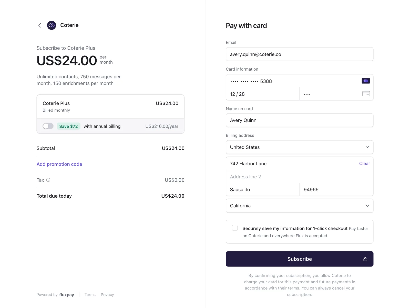 Payment Method