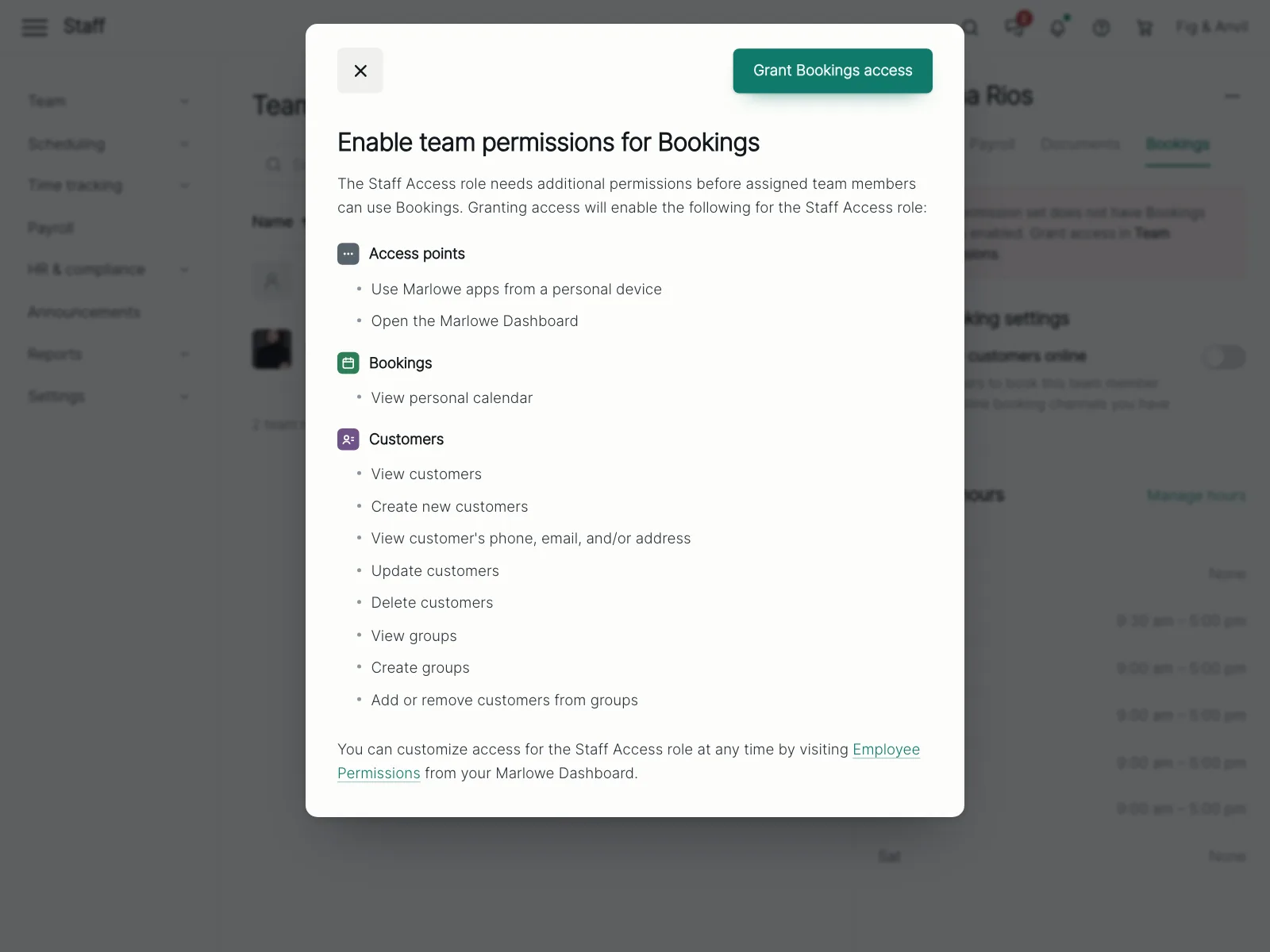 Permission