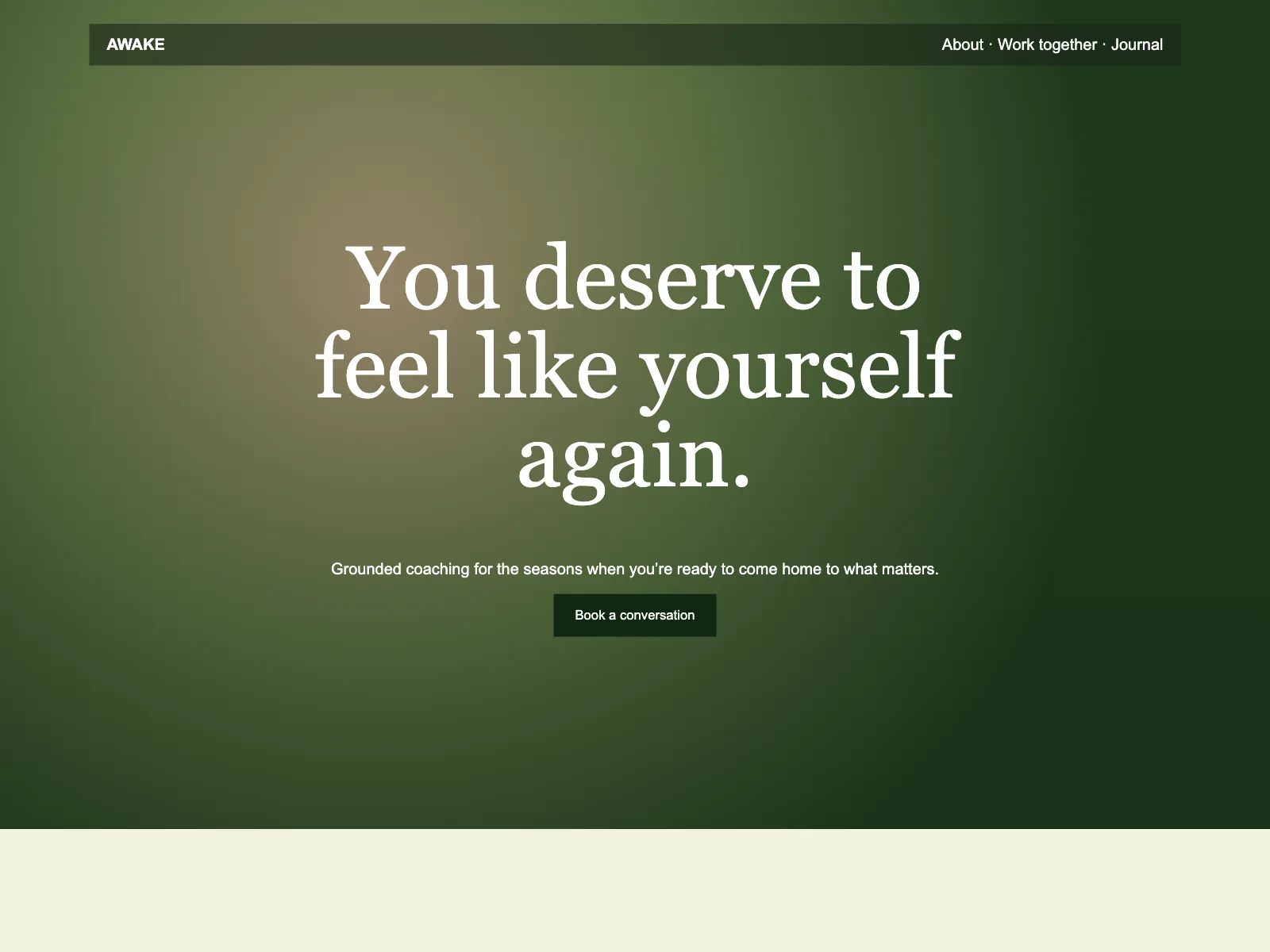 Personal website