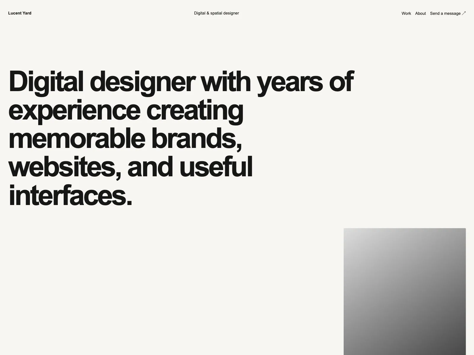 Personal website