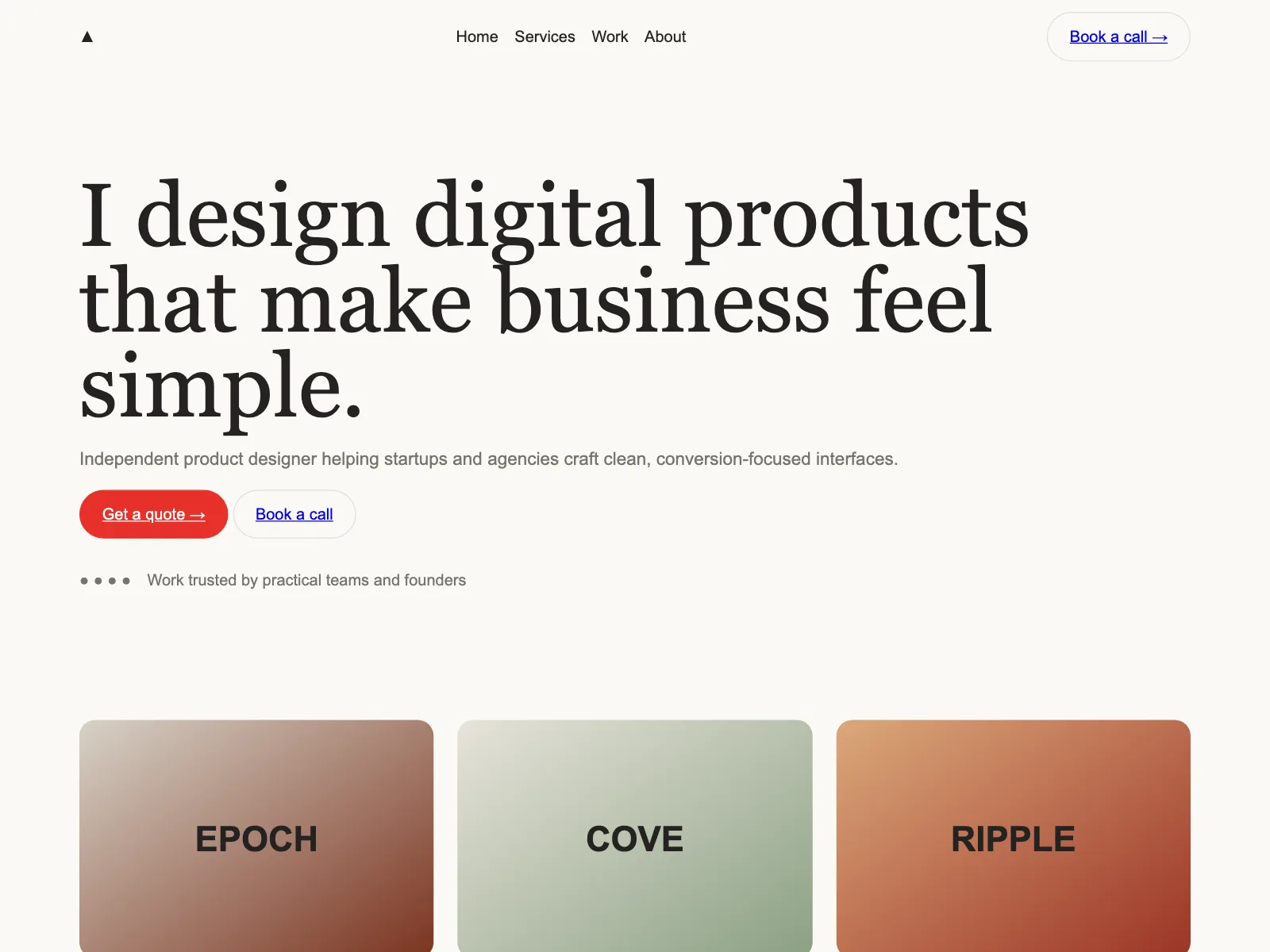 Personal website
