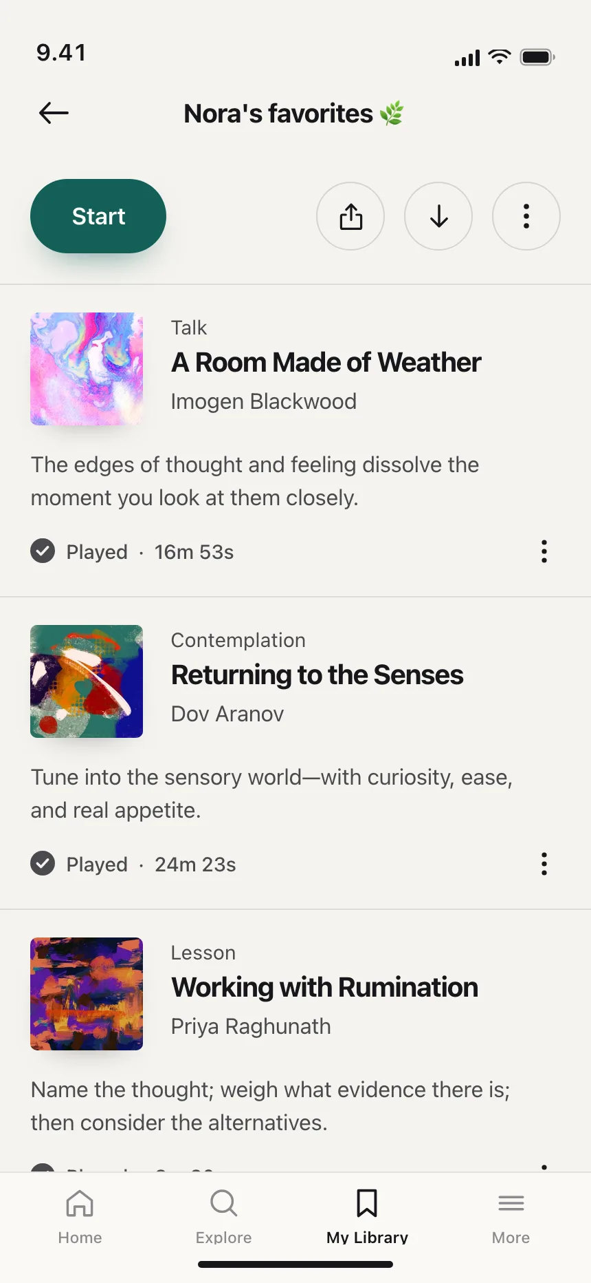 Playlists