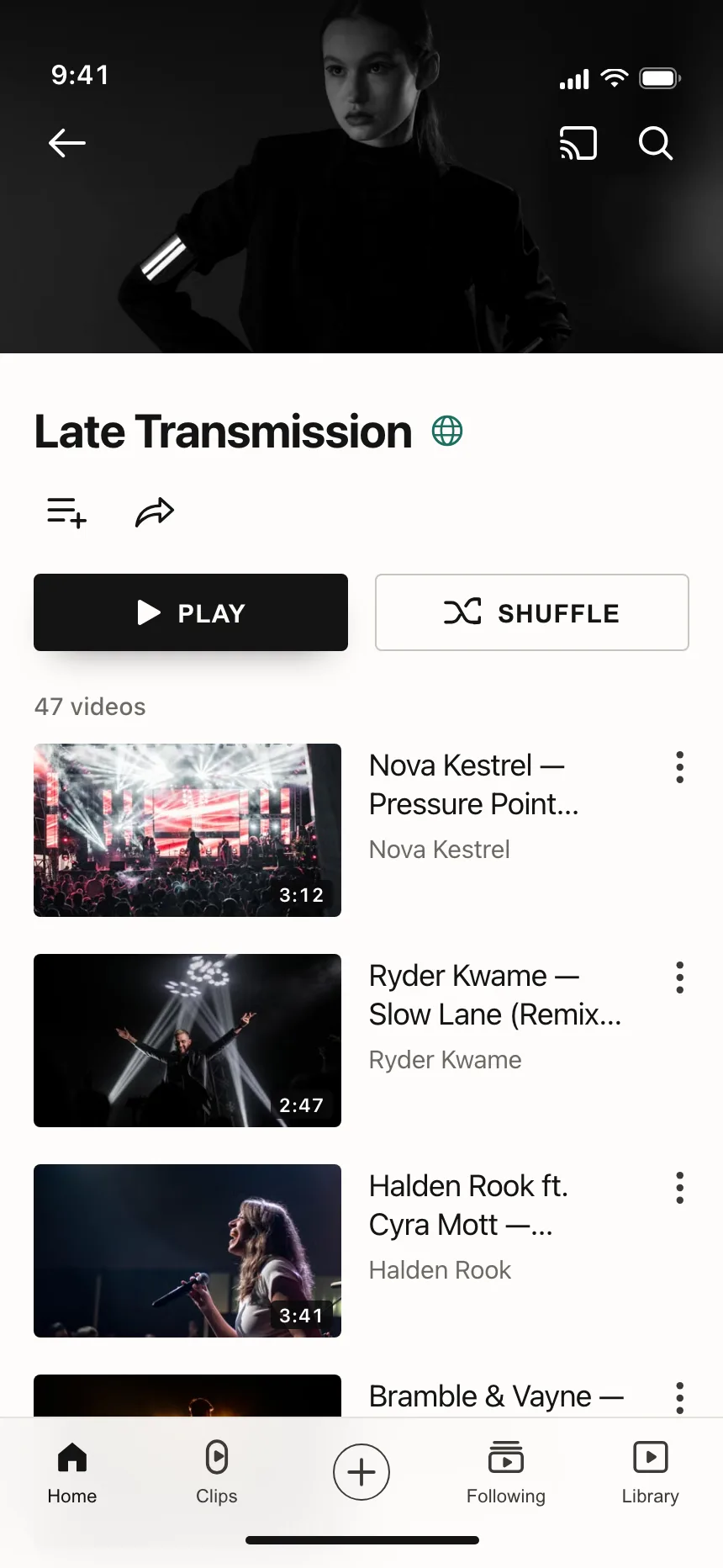 Playlists