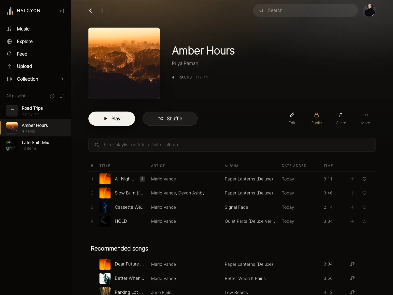 Playlists
