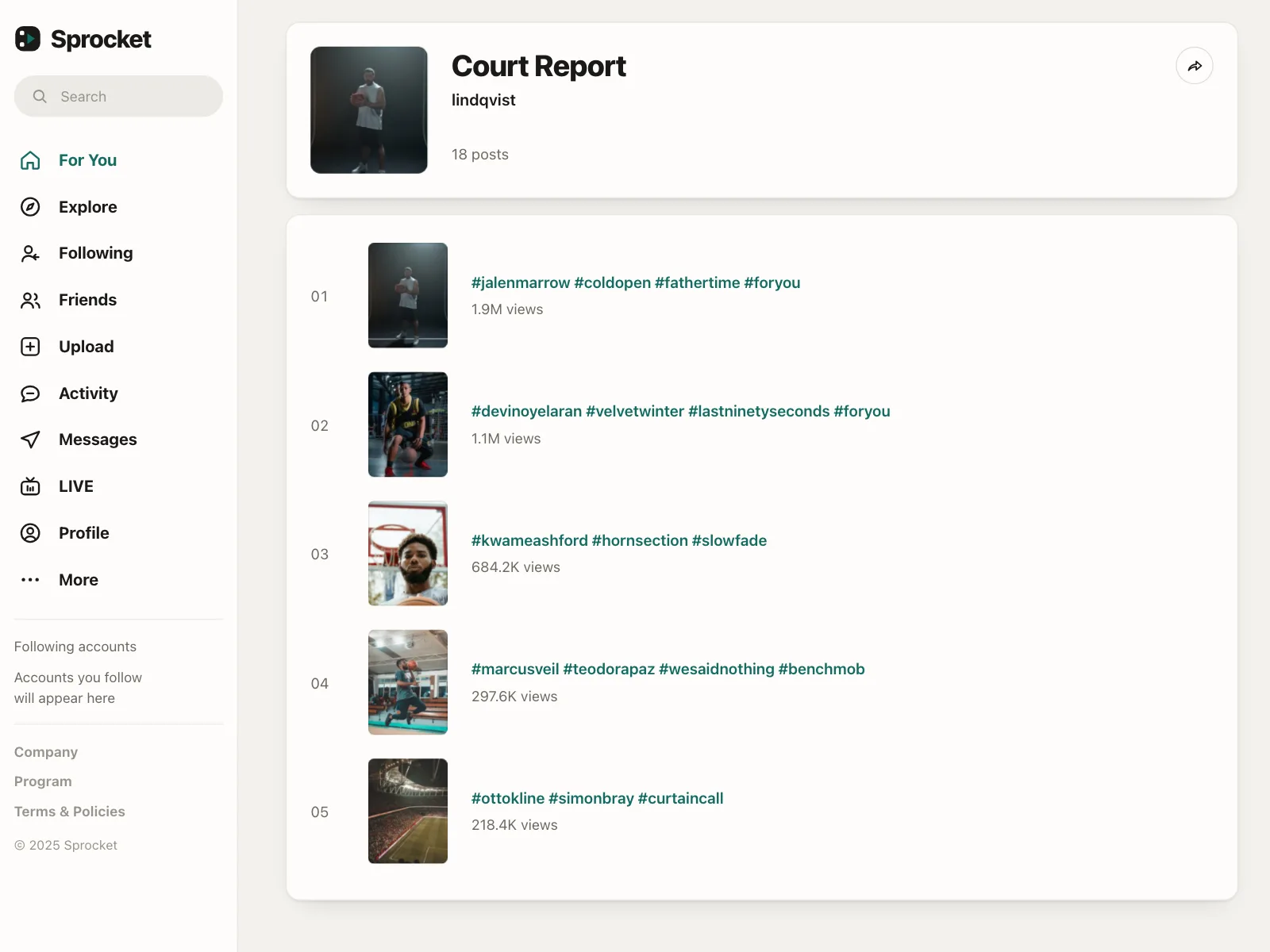 Playlists