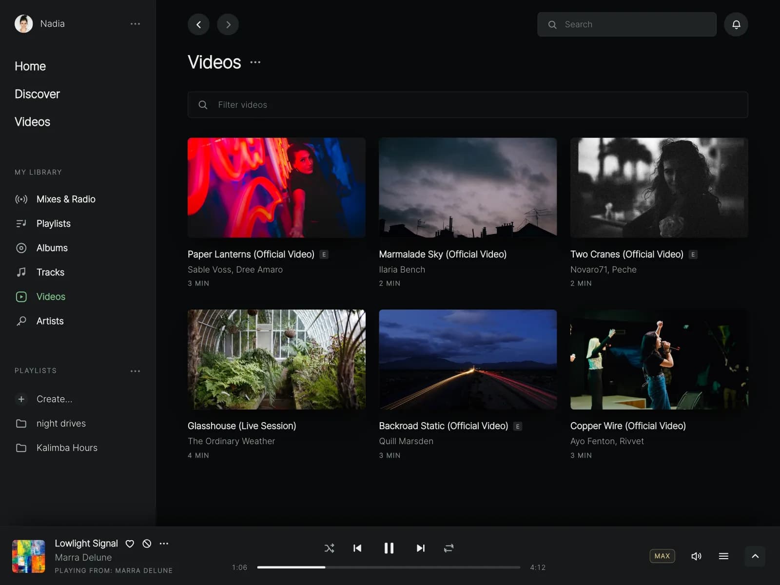 Playlists