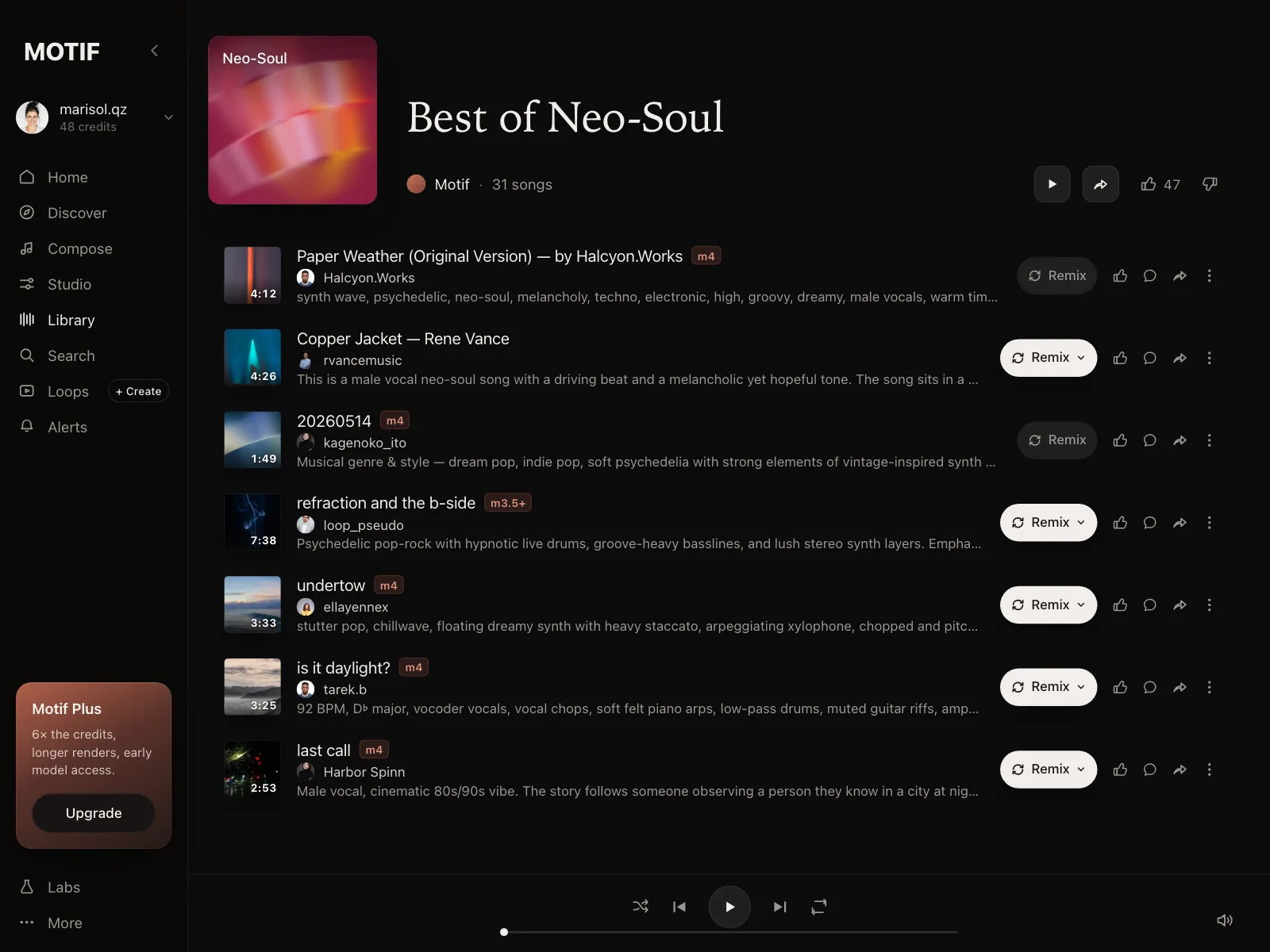 Playlists