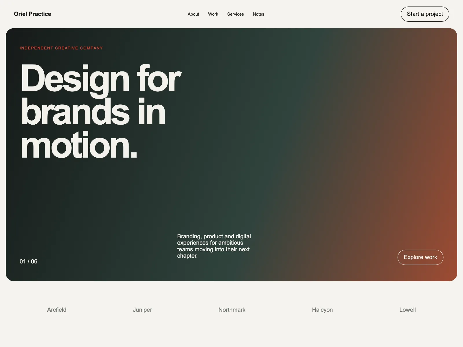 Portfolio website