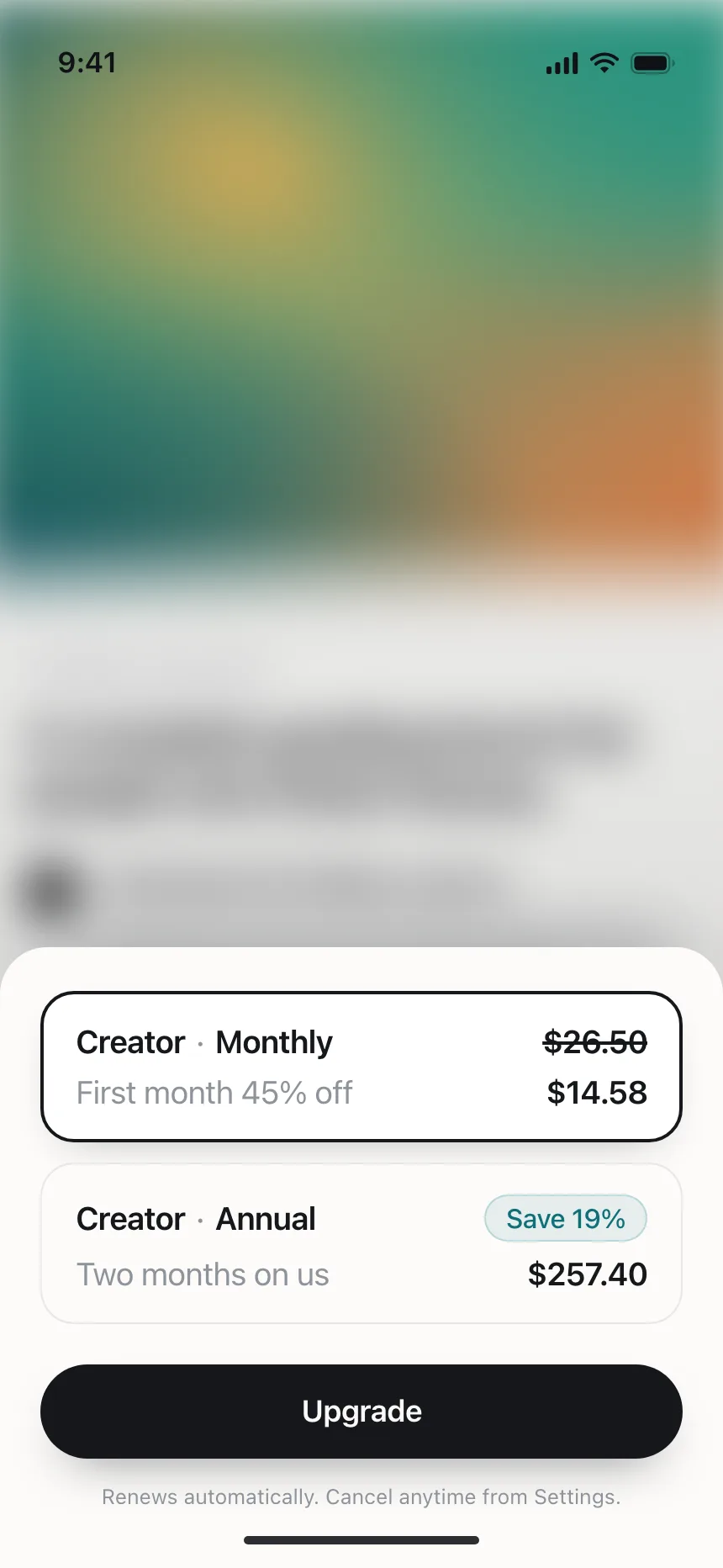 Pricing