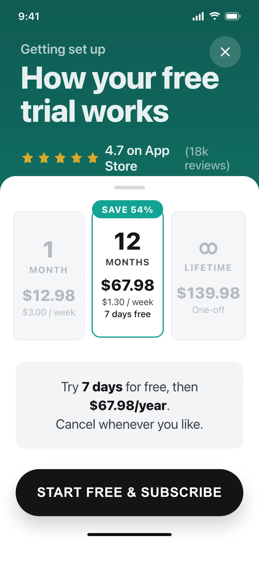 Pricing