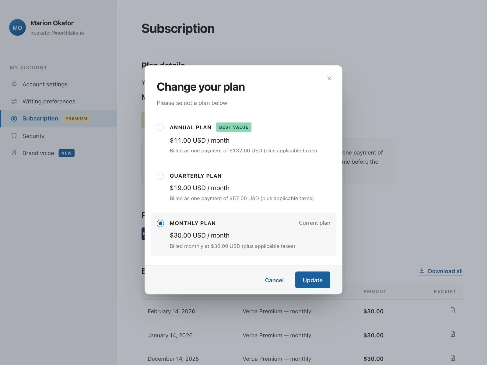 Pricing