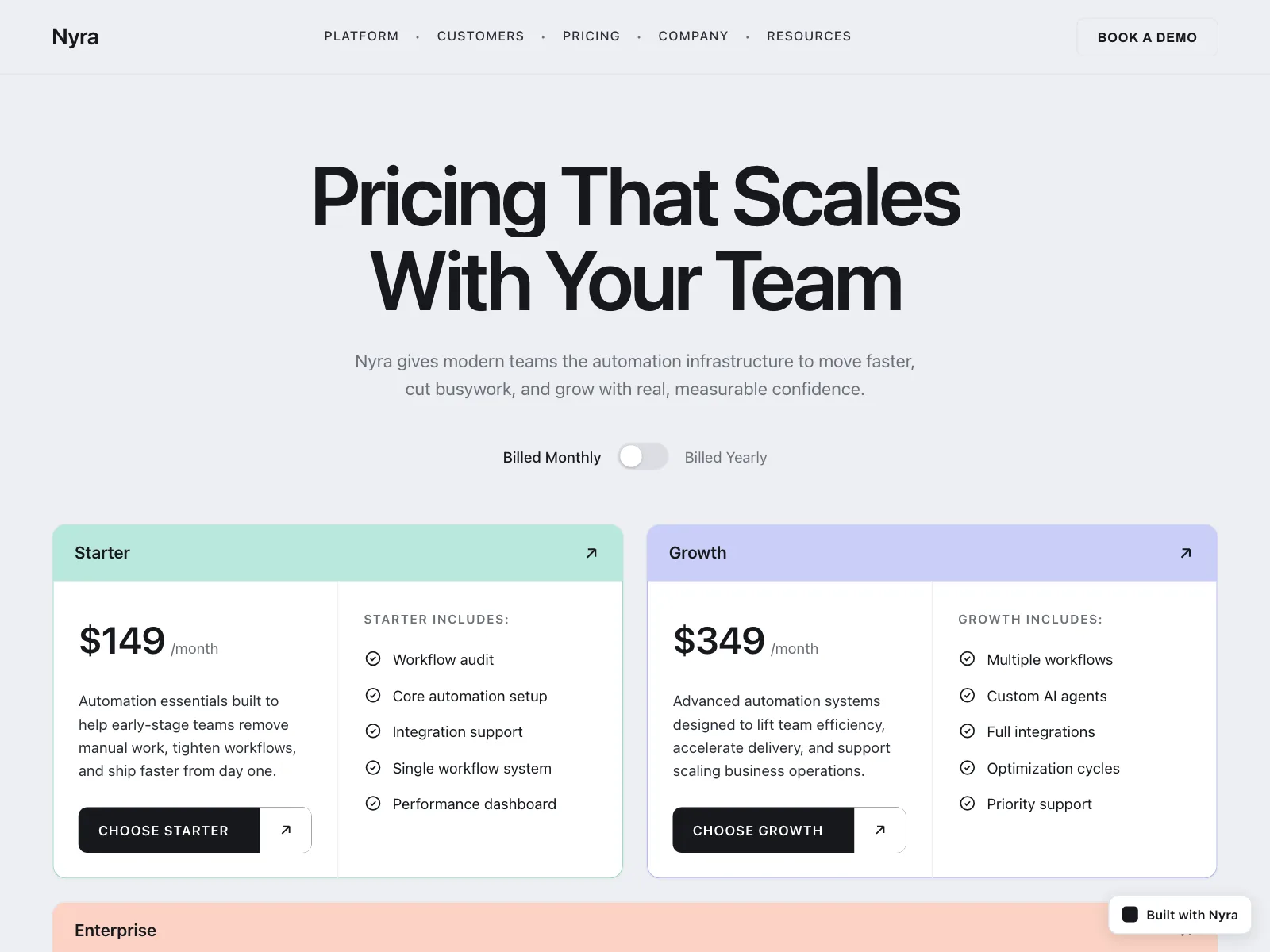 Pricing