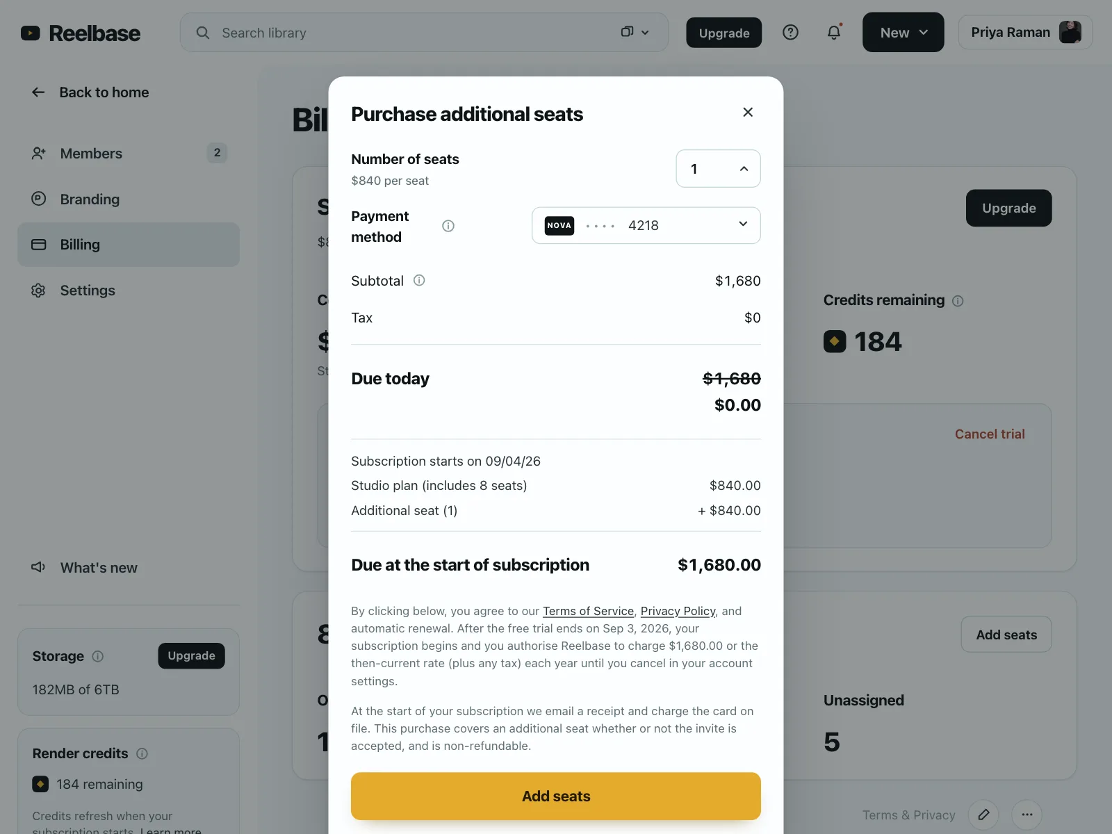 Pricing