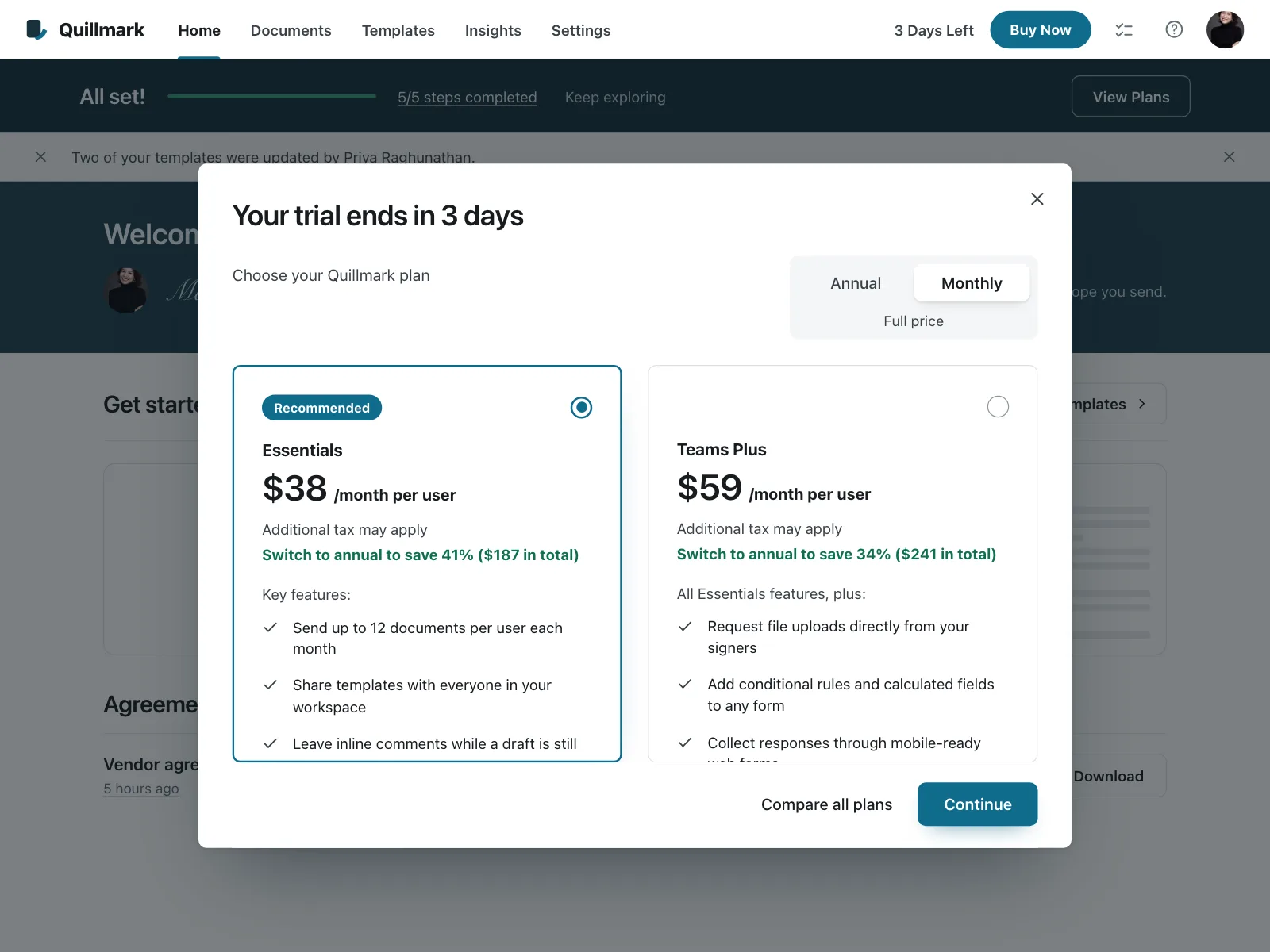 Pricing