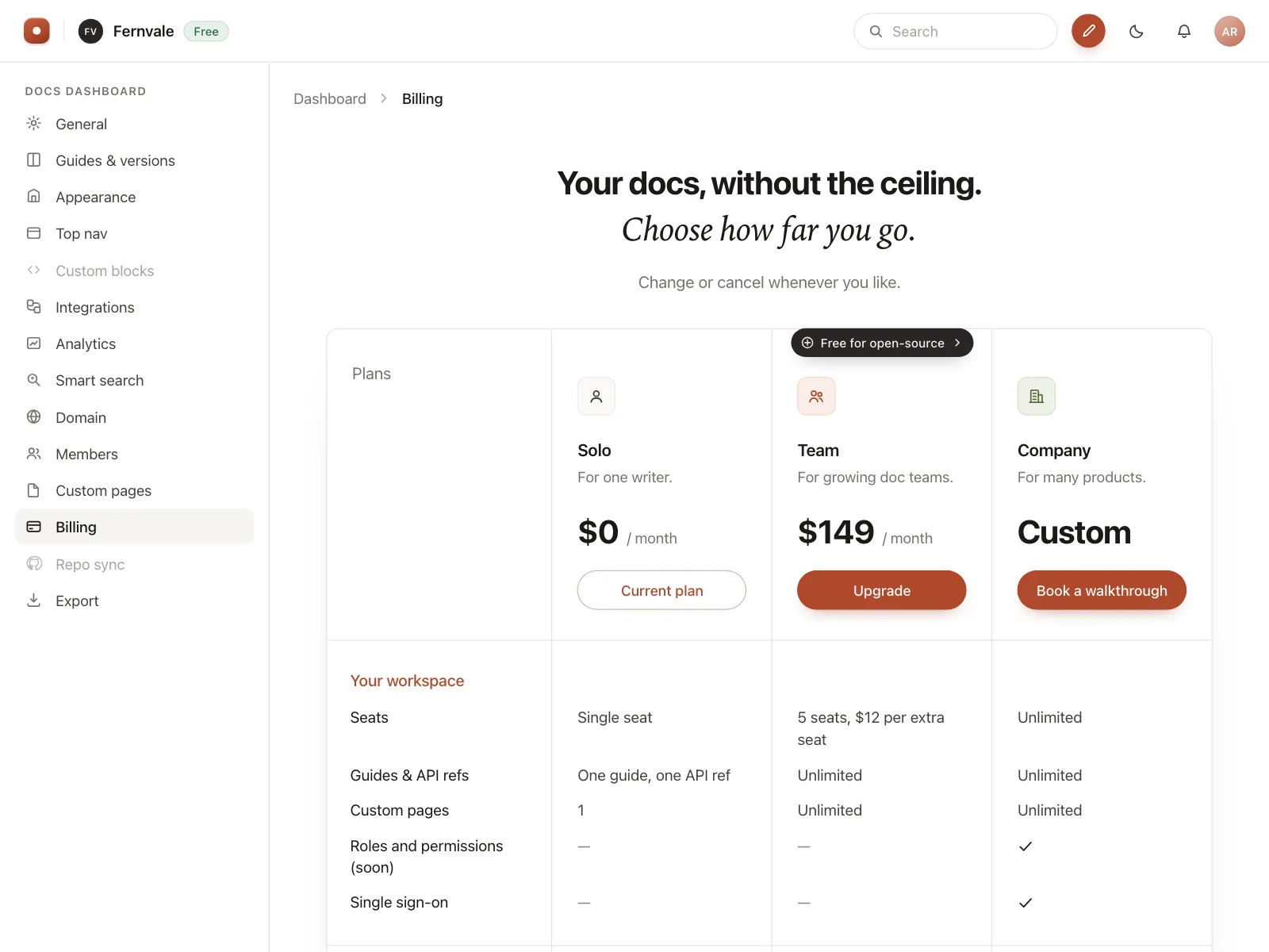 Pricing