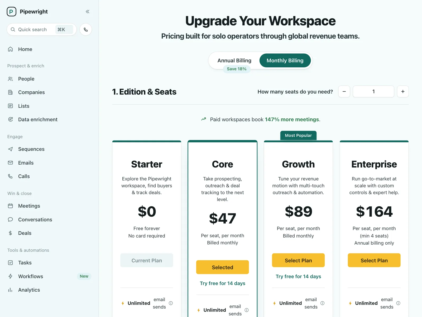Pricing